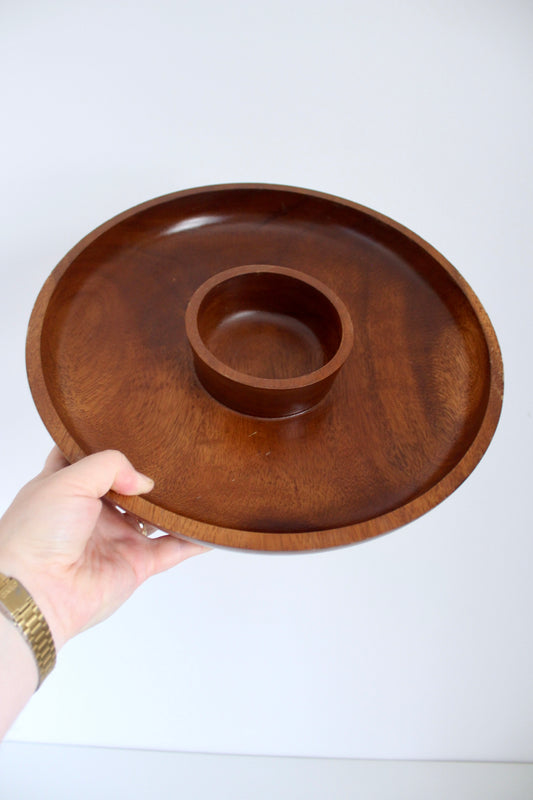 Mid Century Teak Serving Tray