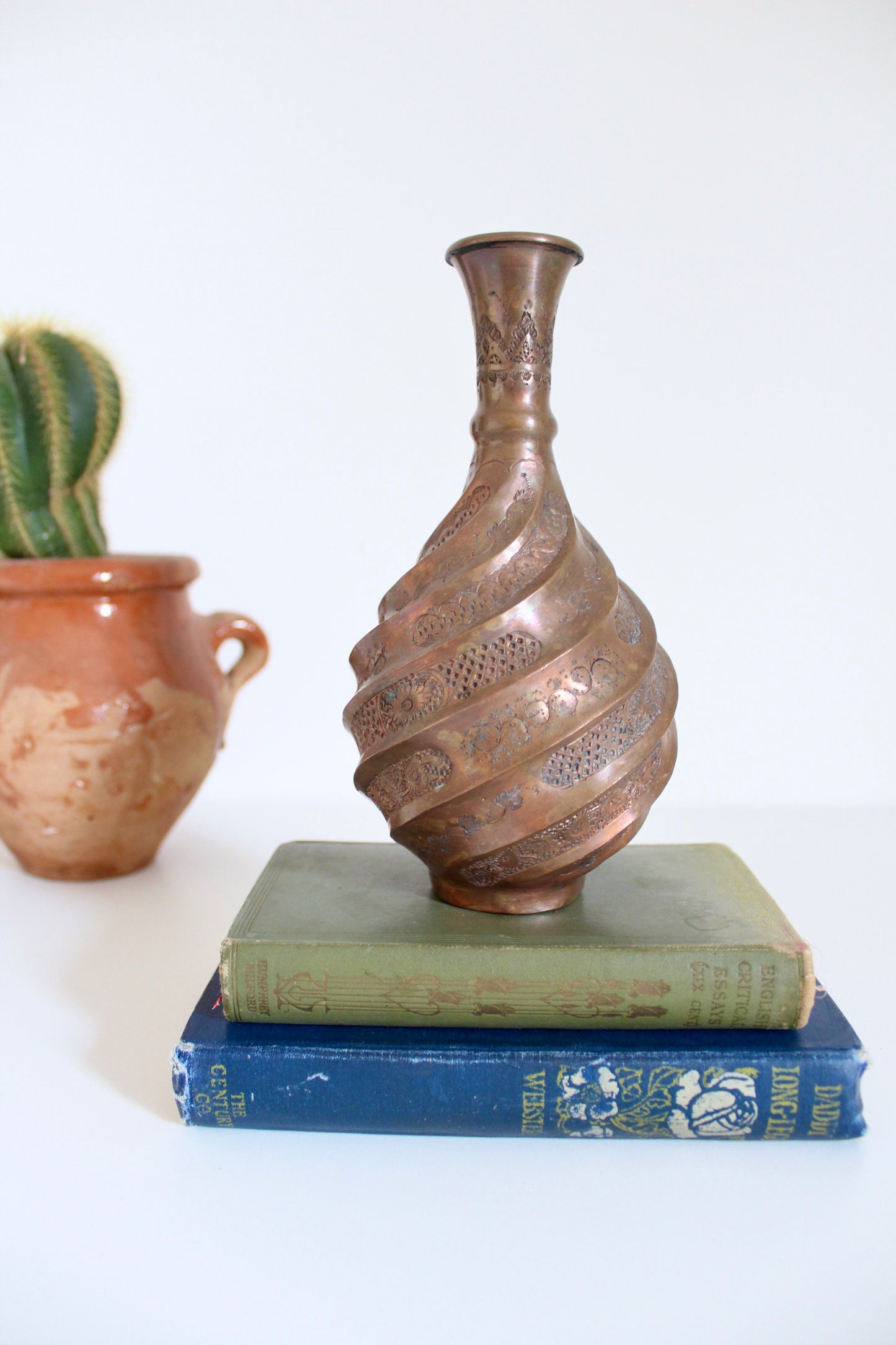 Antique Persian Copper Vase