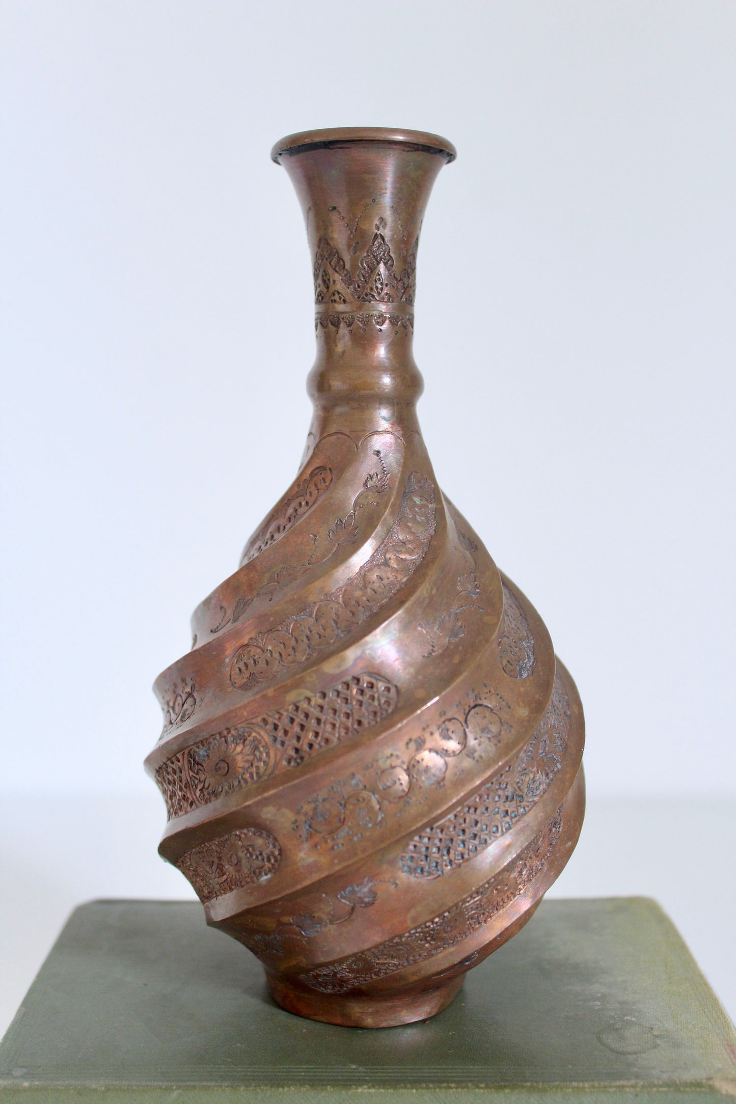 Antique Persian Copper Vase