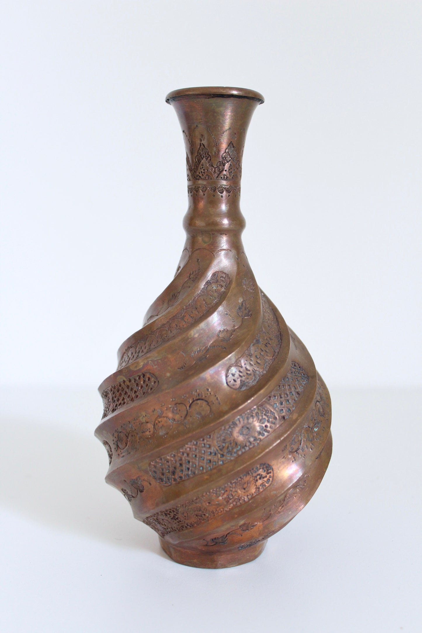 Antique Persian Copper Vase