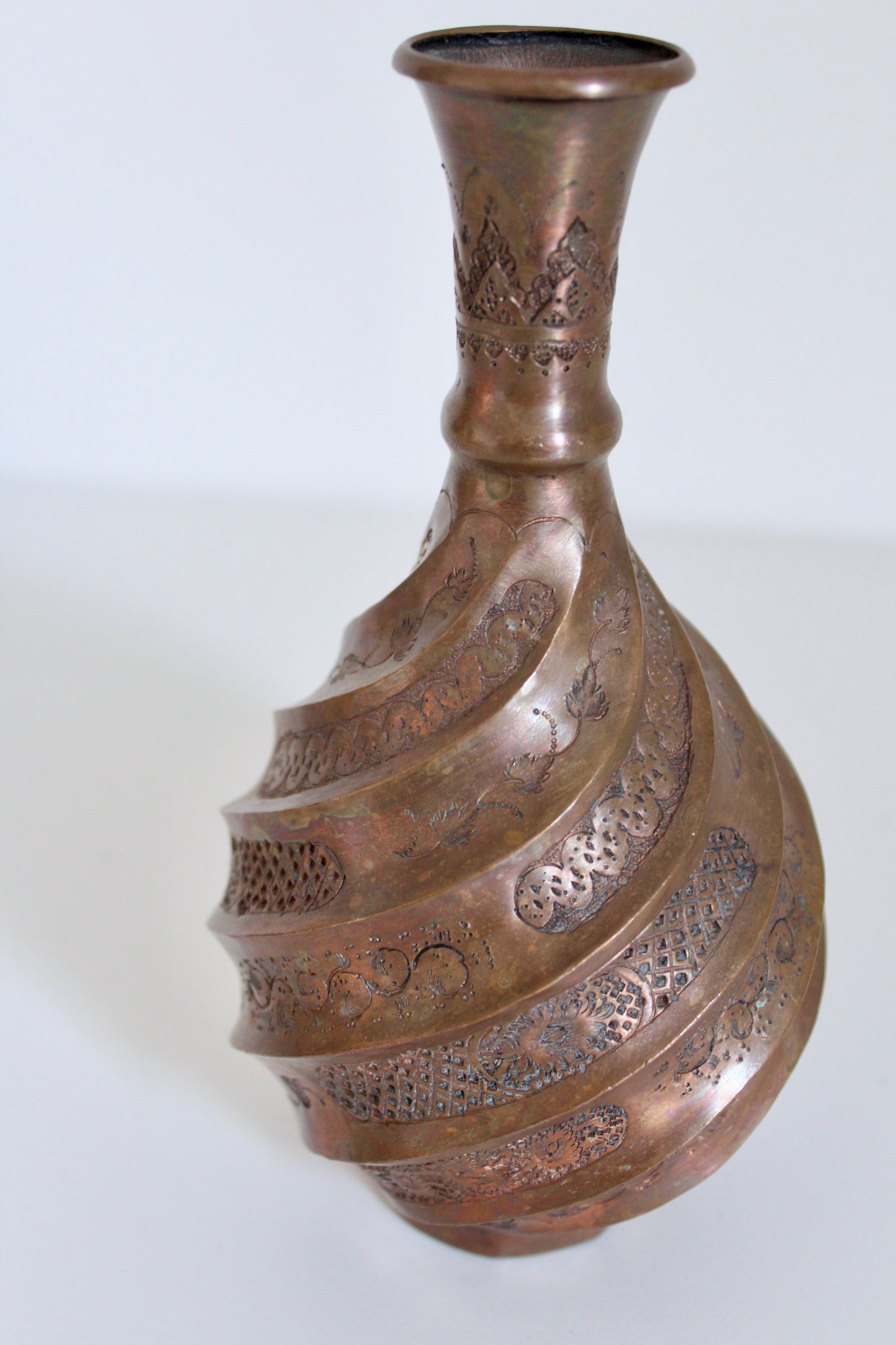 Antique Persian Copper Vase