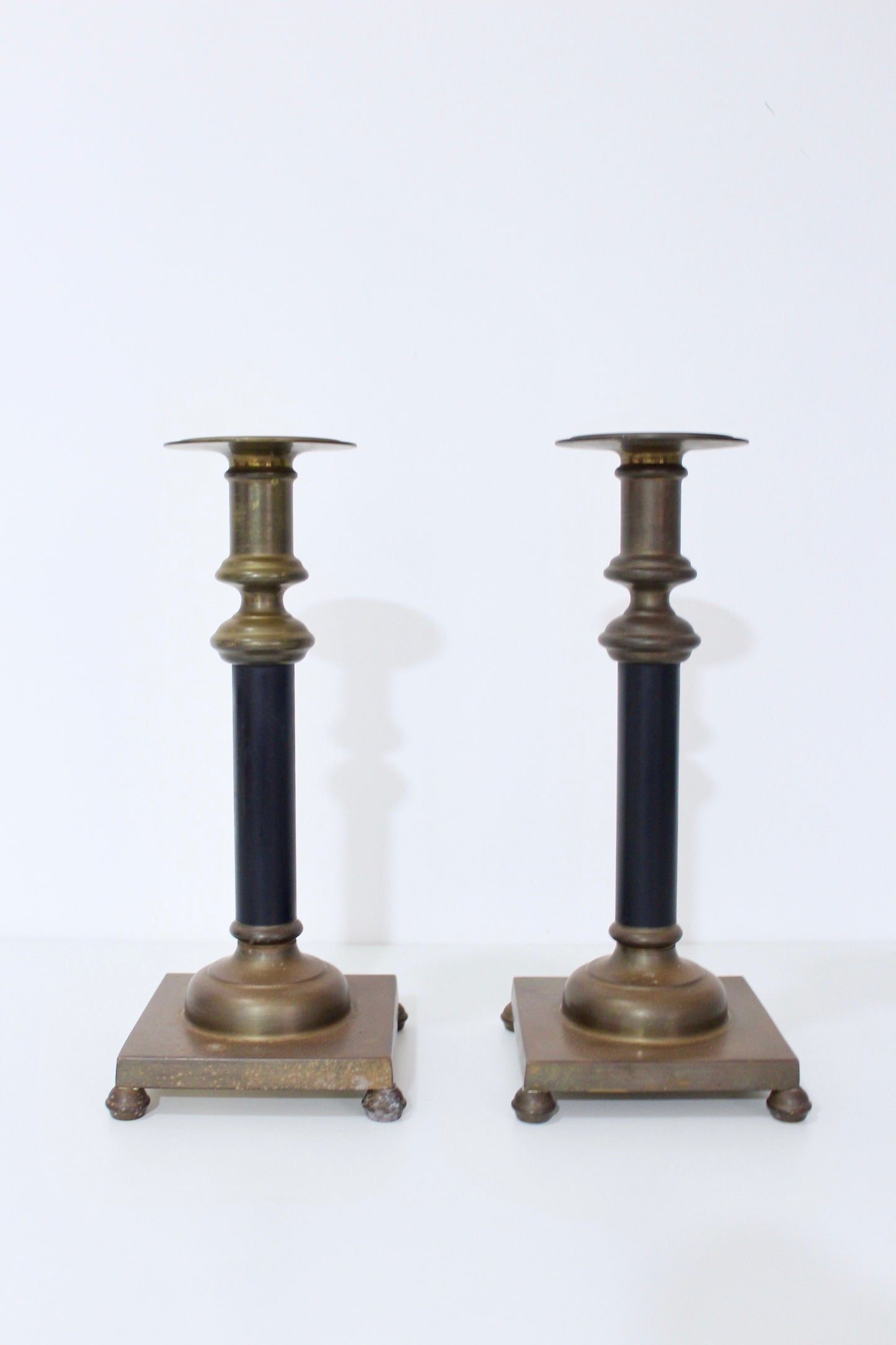 Late 19th Century Paid of Candle Sticks