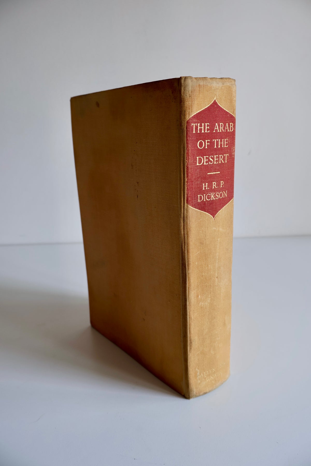 The Arab of the Desert by H.R.P. Dickson – 1951 Second Edition with Maps & Charts