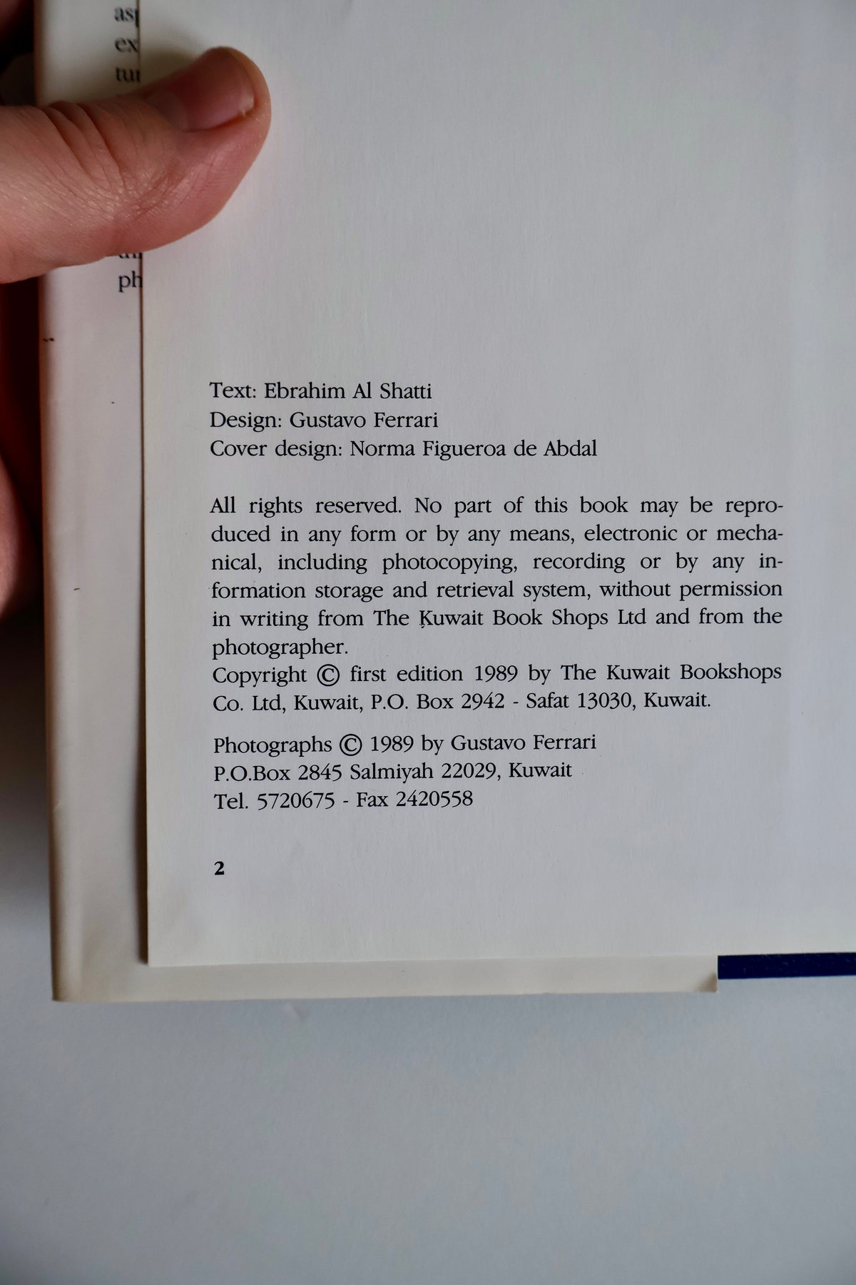 Kuwait: New Images – Gustavo Ferrari – 1989 First Edition – Pre-Invasion Kuwait