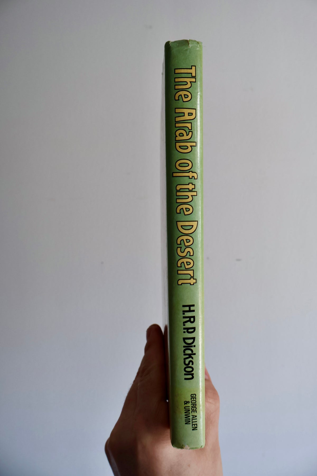 1983 Third Edition – The Arab of the Desert by H.R.P. Dickson – Original Dust Jacket