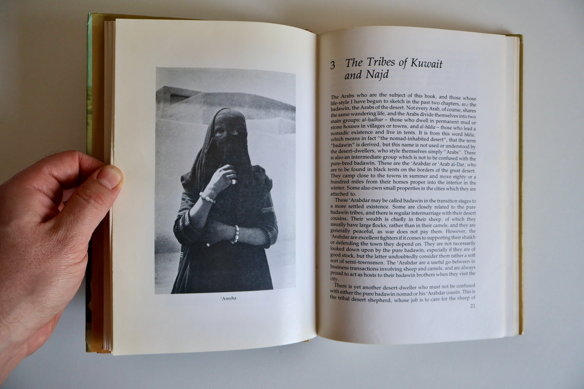 1983 Third Edition – The Arab of the Desert by H.R.P. Dickson – Original Dust Jacket