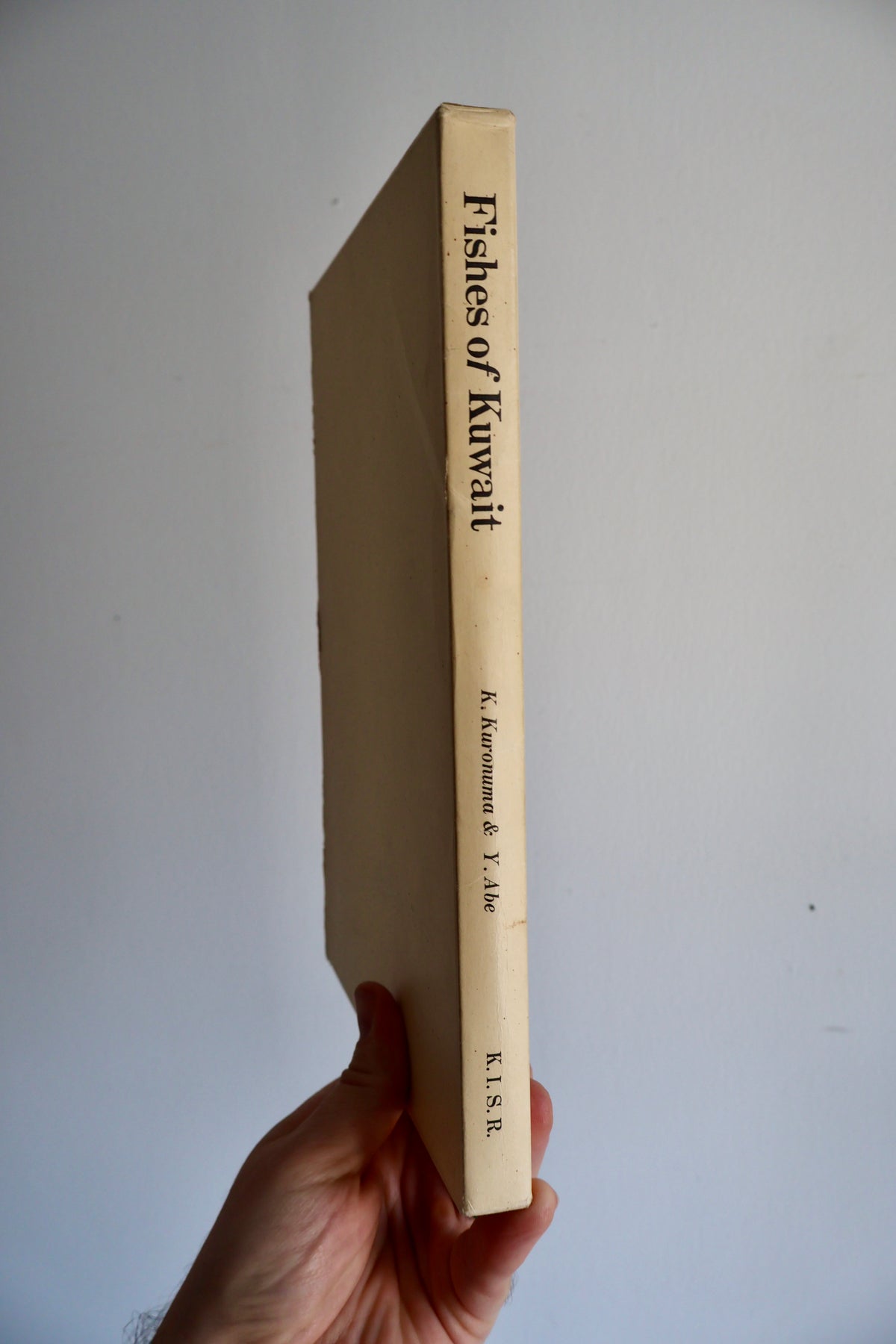 Fishes of Kuwait (1972 First Edition) – KISR Natural History Book with Dust Jacket