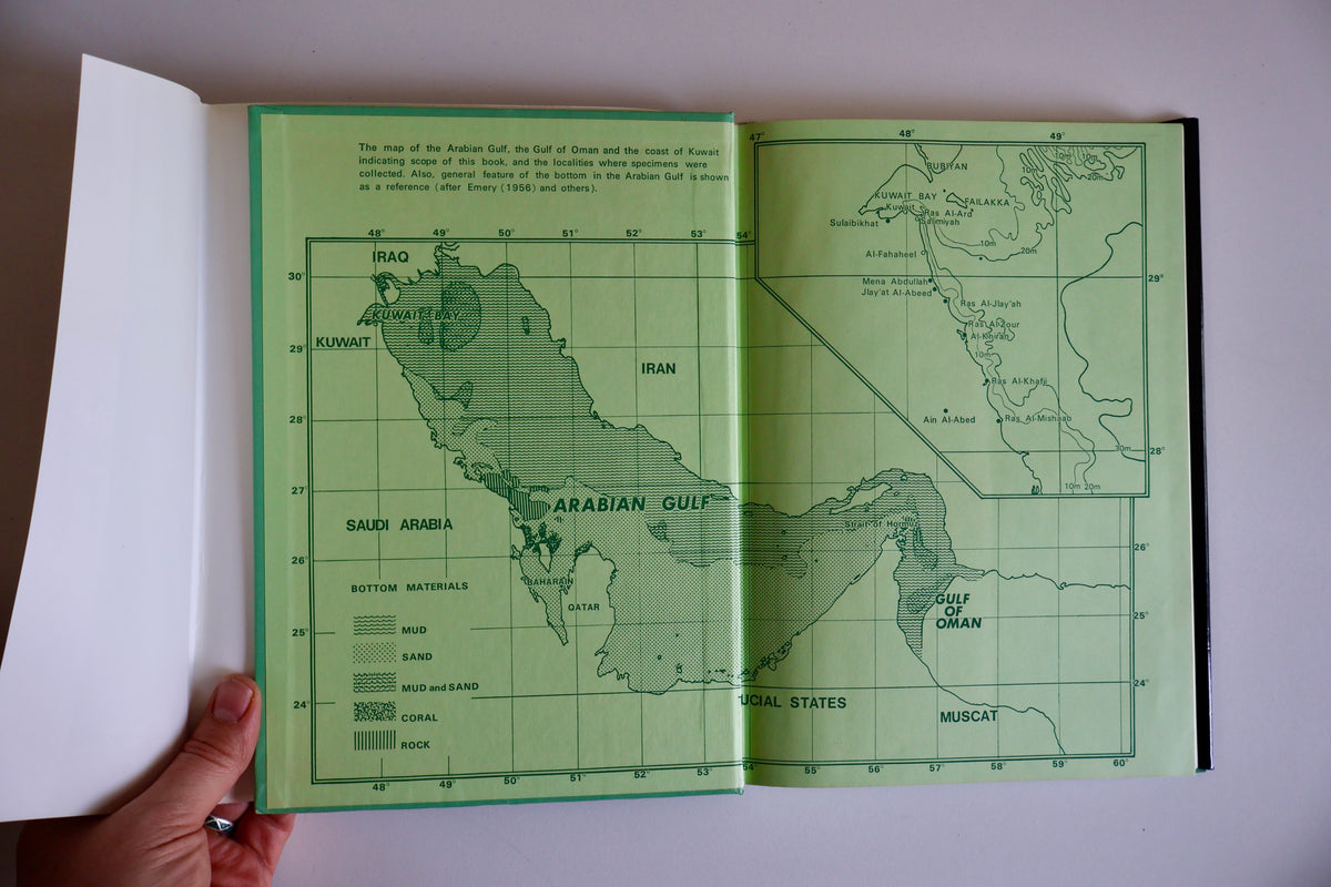 Fishes of Kuwait (1972 First Edition) – KISR Natural History Book with Dust Jacket