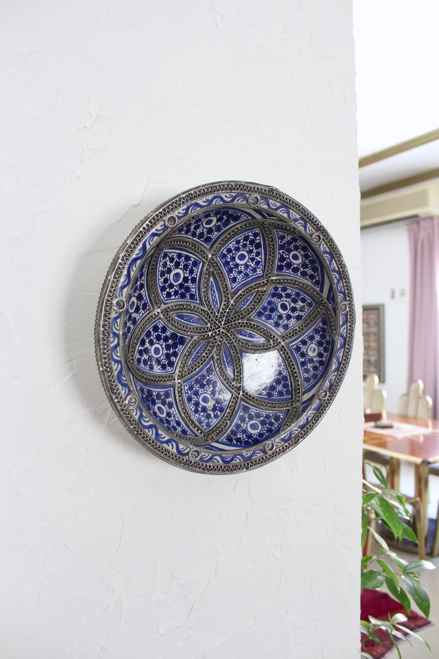 Vintage Morrocan Handmade Wall Plate