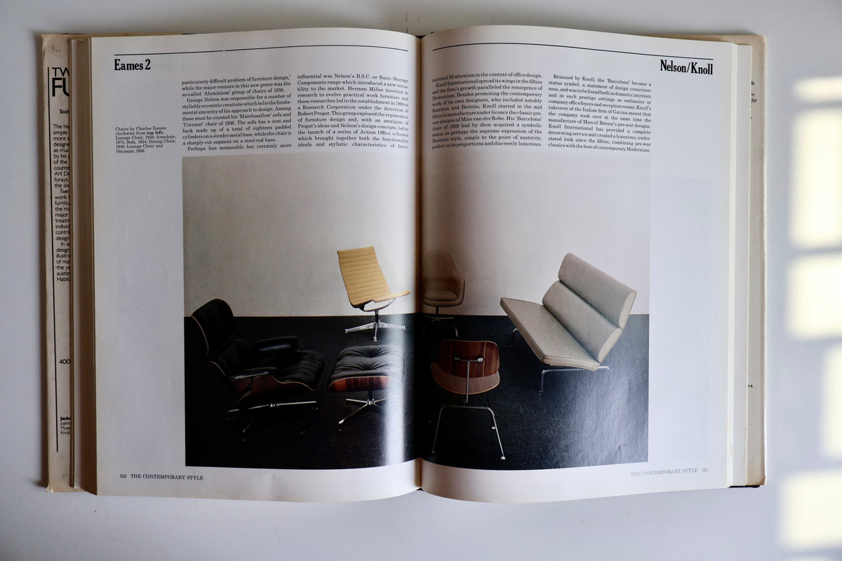 Vintage 1980 Twentieth-Century Furniture by Philippe Garner – Modern Design Reference Book