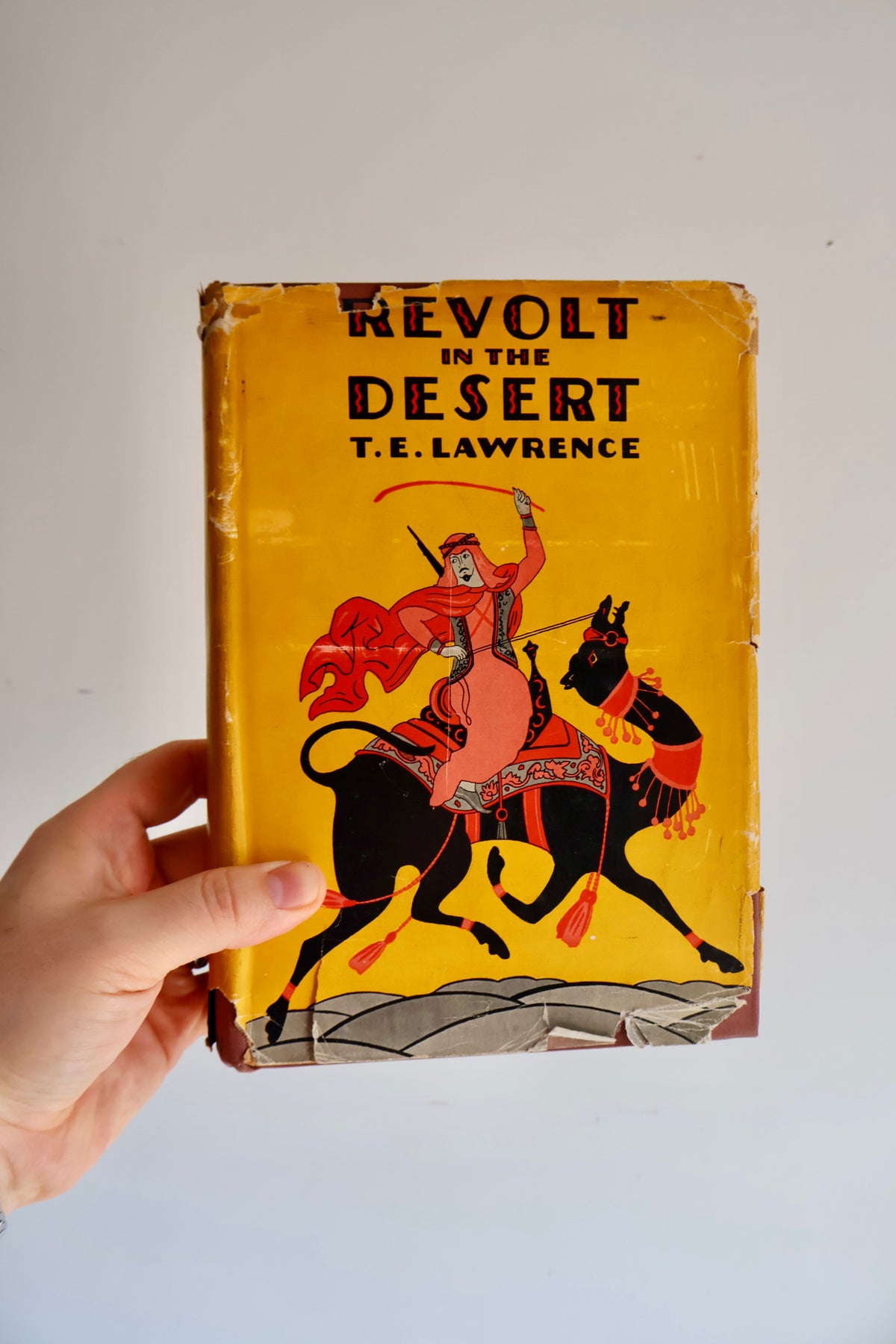 1927 T. E. Lawrence Revolt in the Desert – First American Edition with Original Dust Jacket
