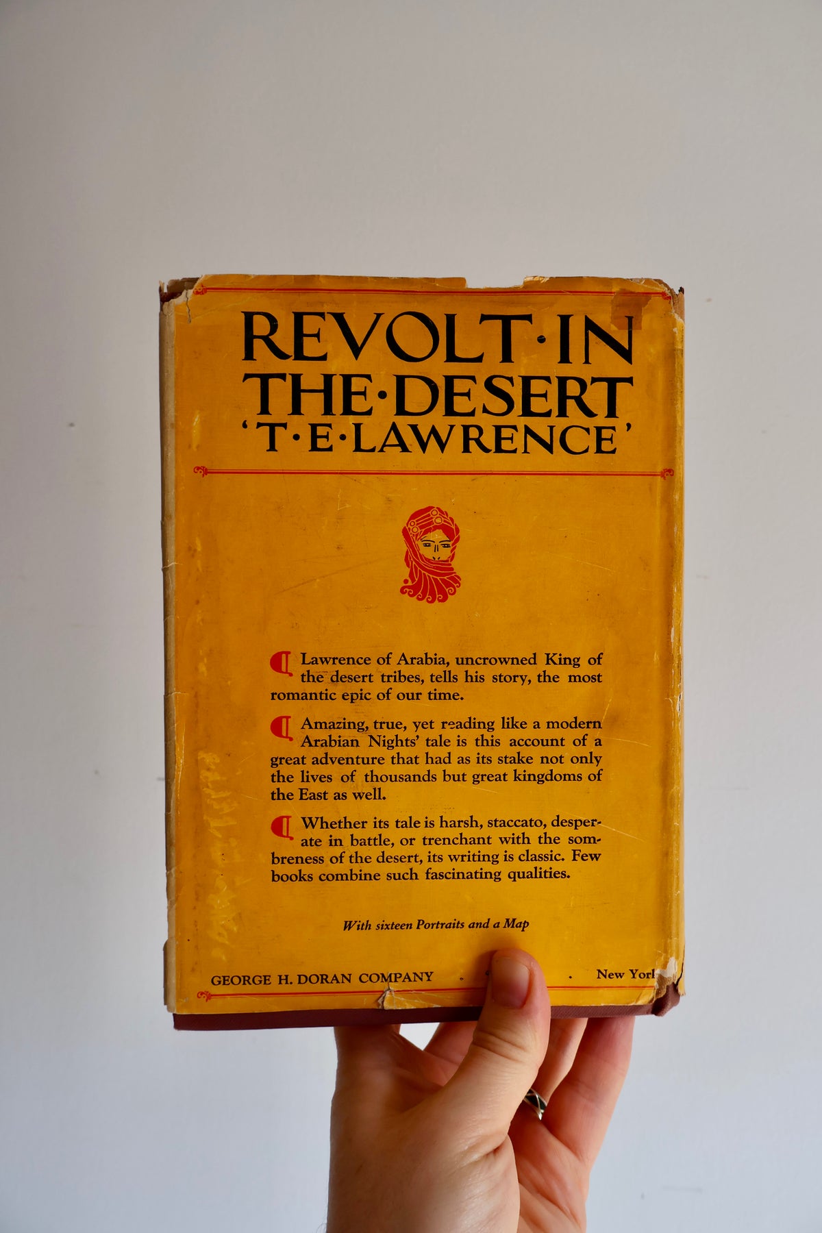 1927 T. E. Lawrence Revolt in the Desert – First American Edition with Original Dust Jacket