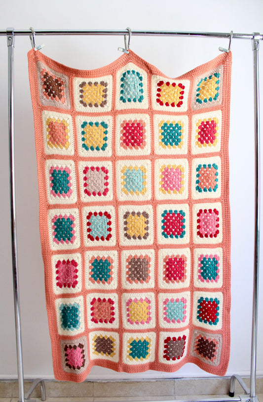 Vintage Handmade Child's Blanket