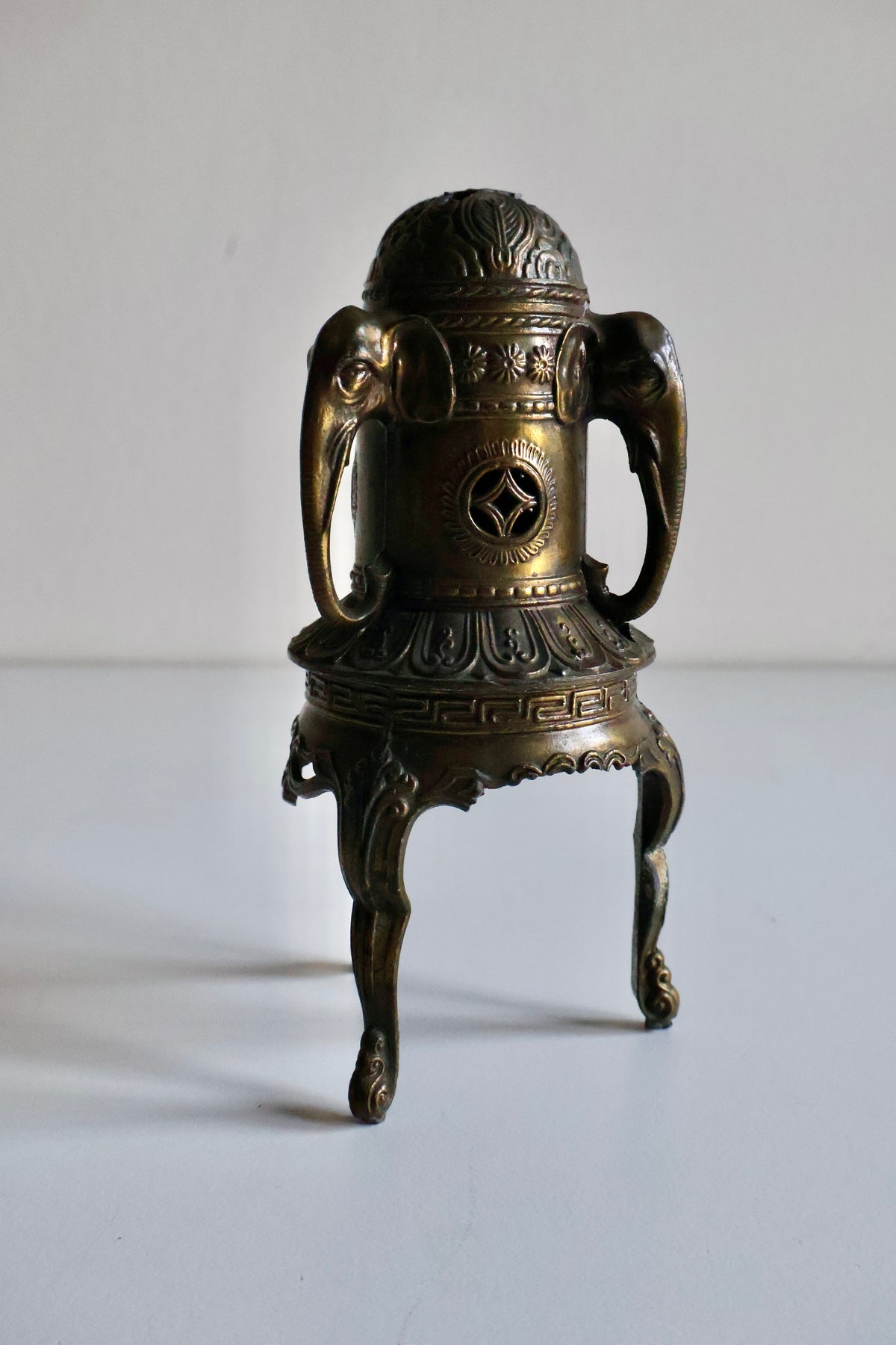 Antique Vantine’s French Elephant Incense Burner – c. 1920s