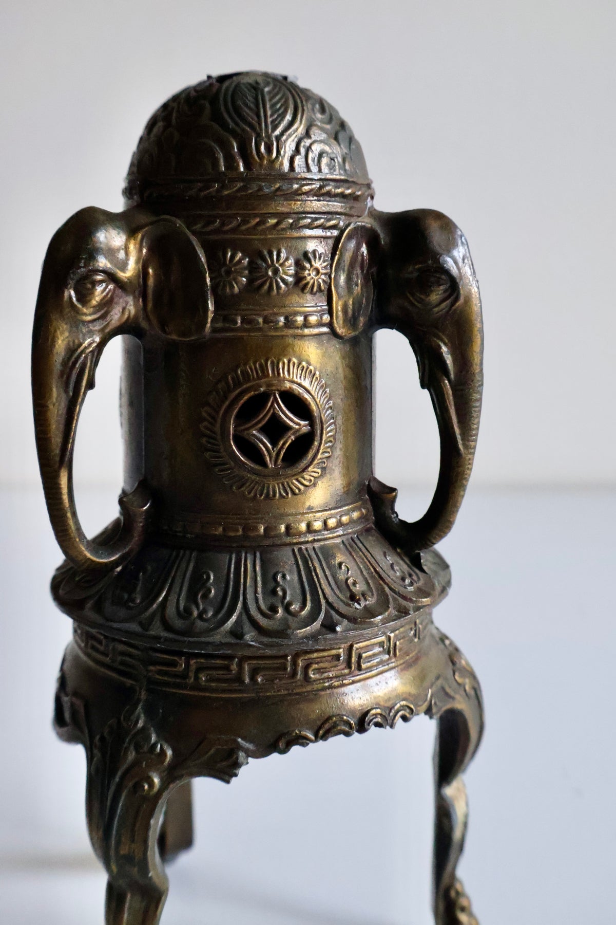 Antique Vantine’s French Elephant Incense Burner – c. 1920s