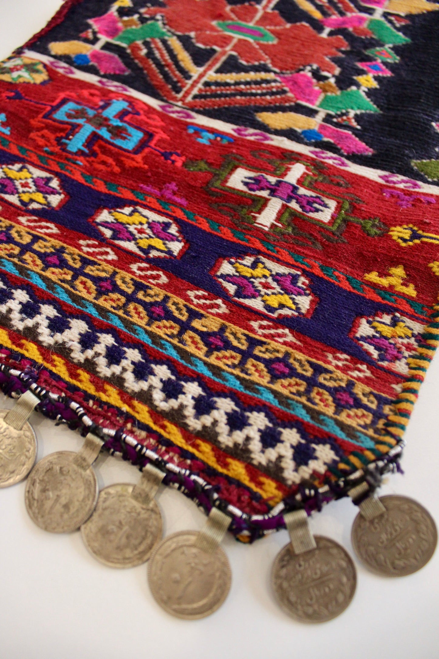 Handmade Kilim Central Asian Textile