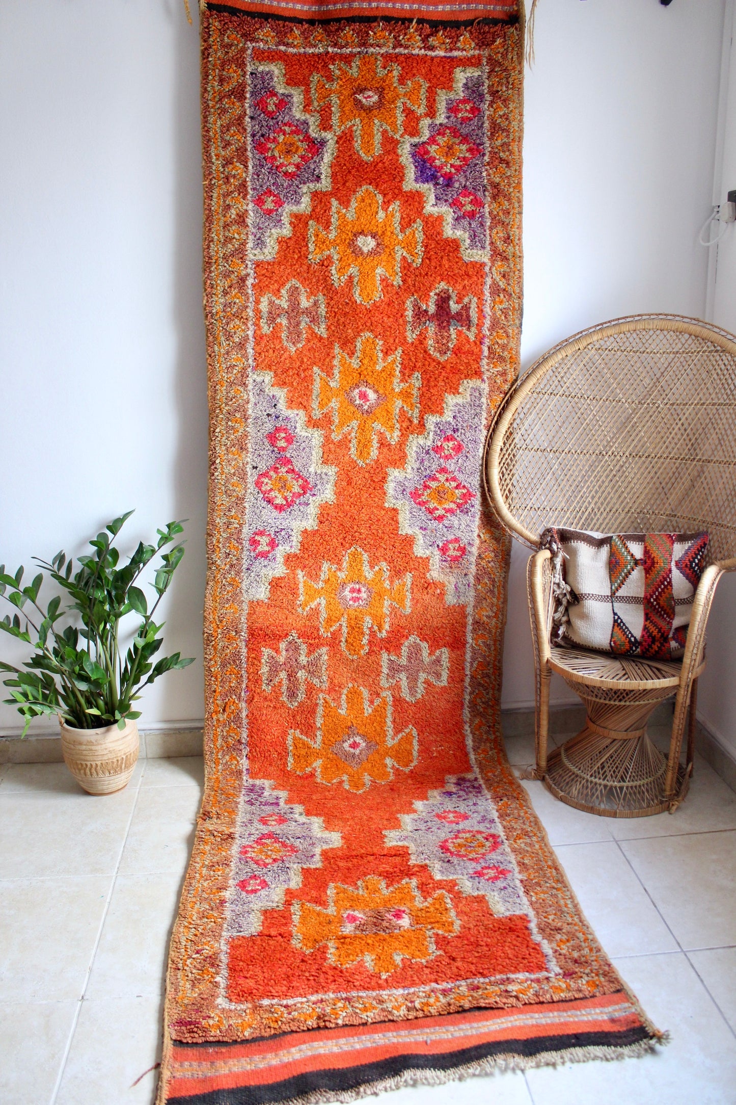 Vintage Sadu Runner - 100x370