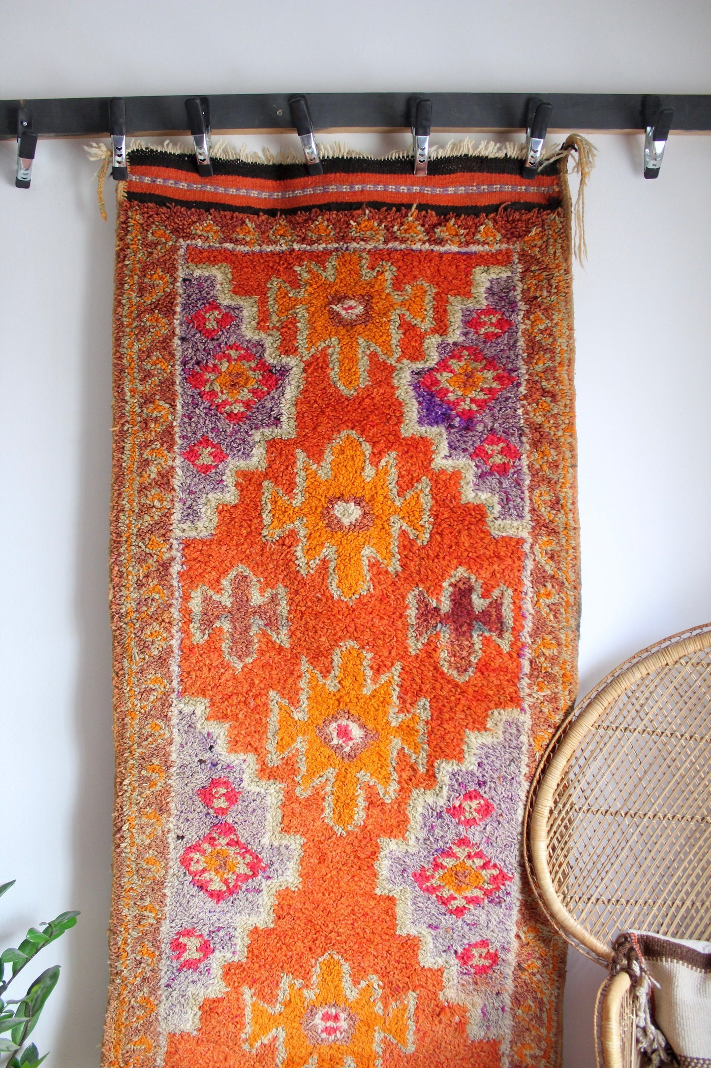 Vintage Sadu Runner - 100x370