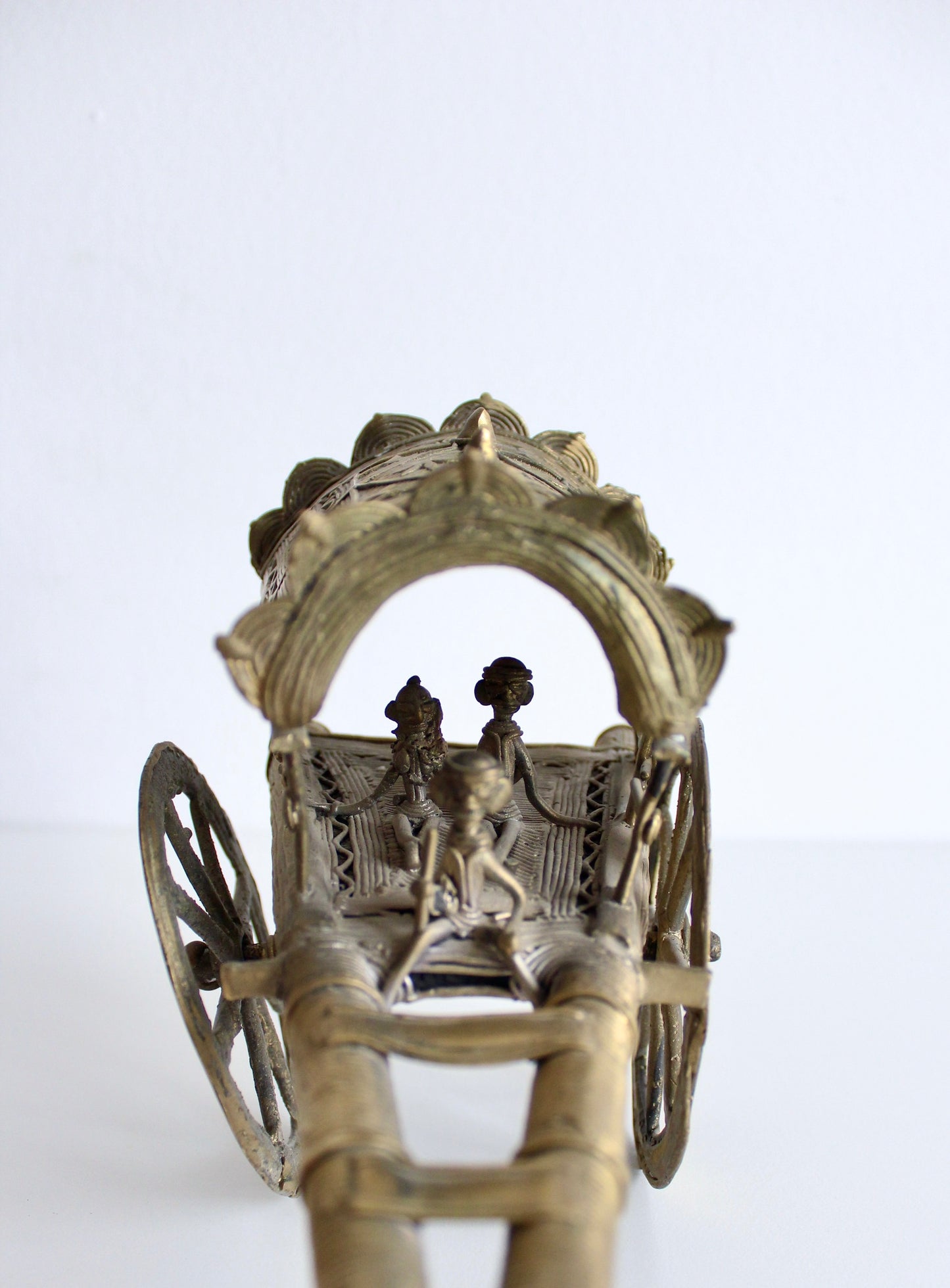 Vintage Brass Dhaka Sculture