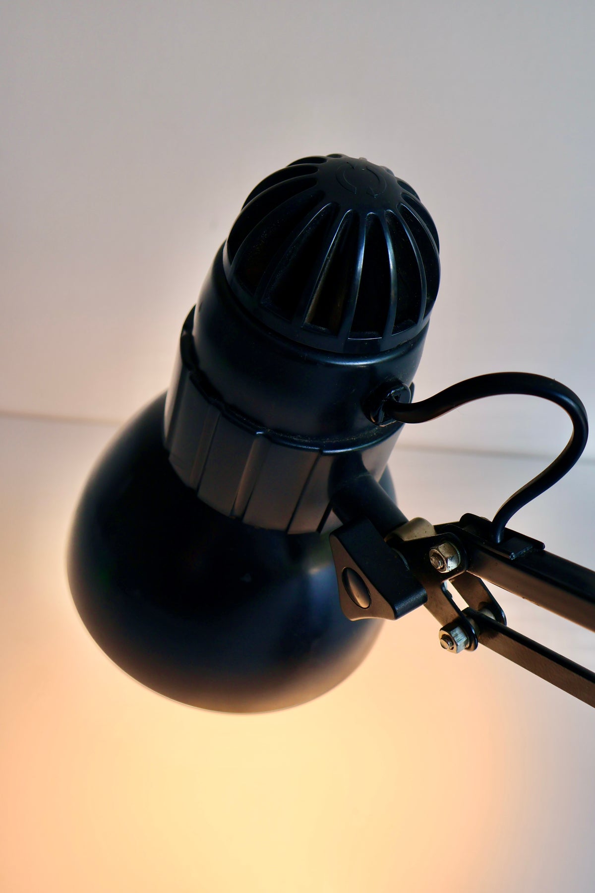 Vintage Black Industrial Adjustable Desk Lamp