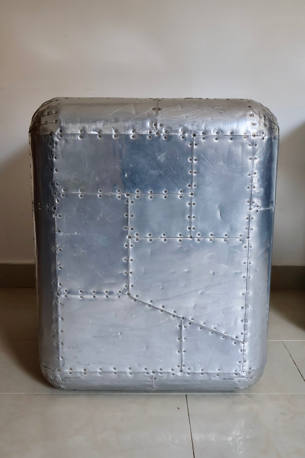 Pair of Restoration Hardware Blackhawk Aviator Side Tables