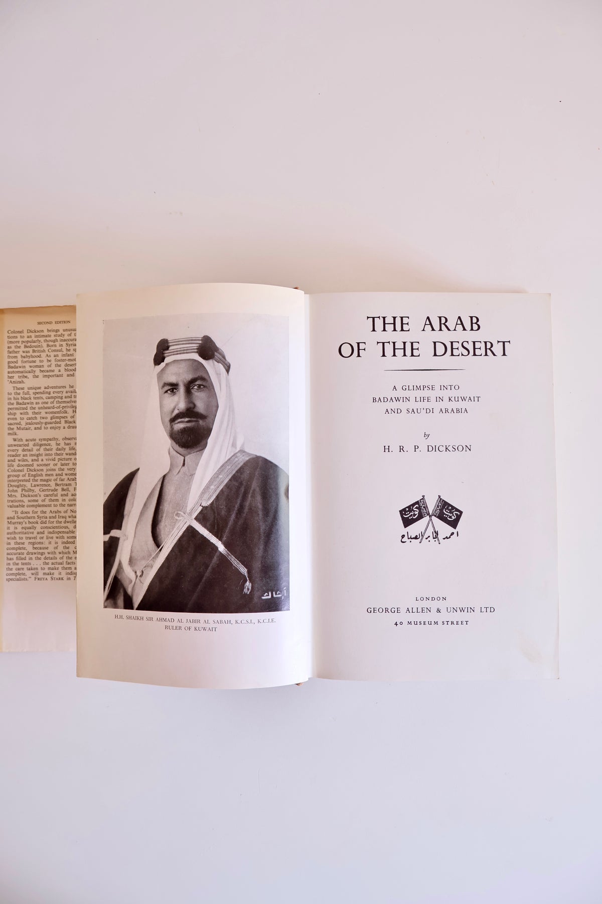 The Arab of the Desert – H. R. P. Dickson (1972, Second Edition, Fifth Impression)