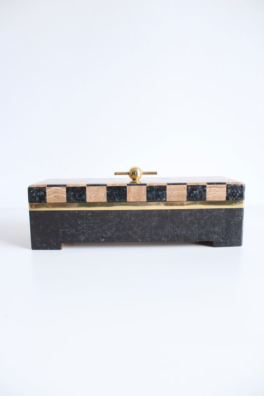 Stone and Brass Box