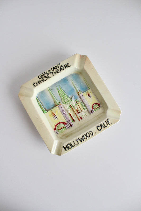 1950-60s Hollywood Touristic Ashtray