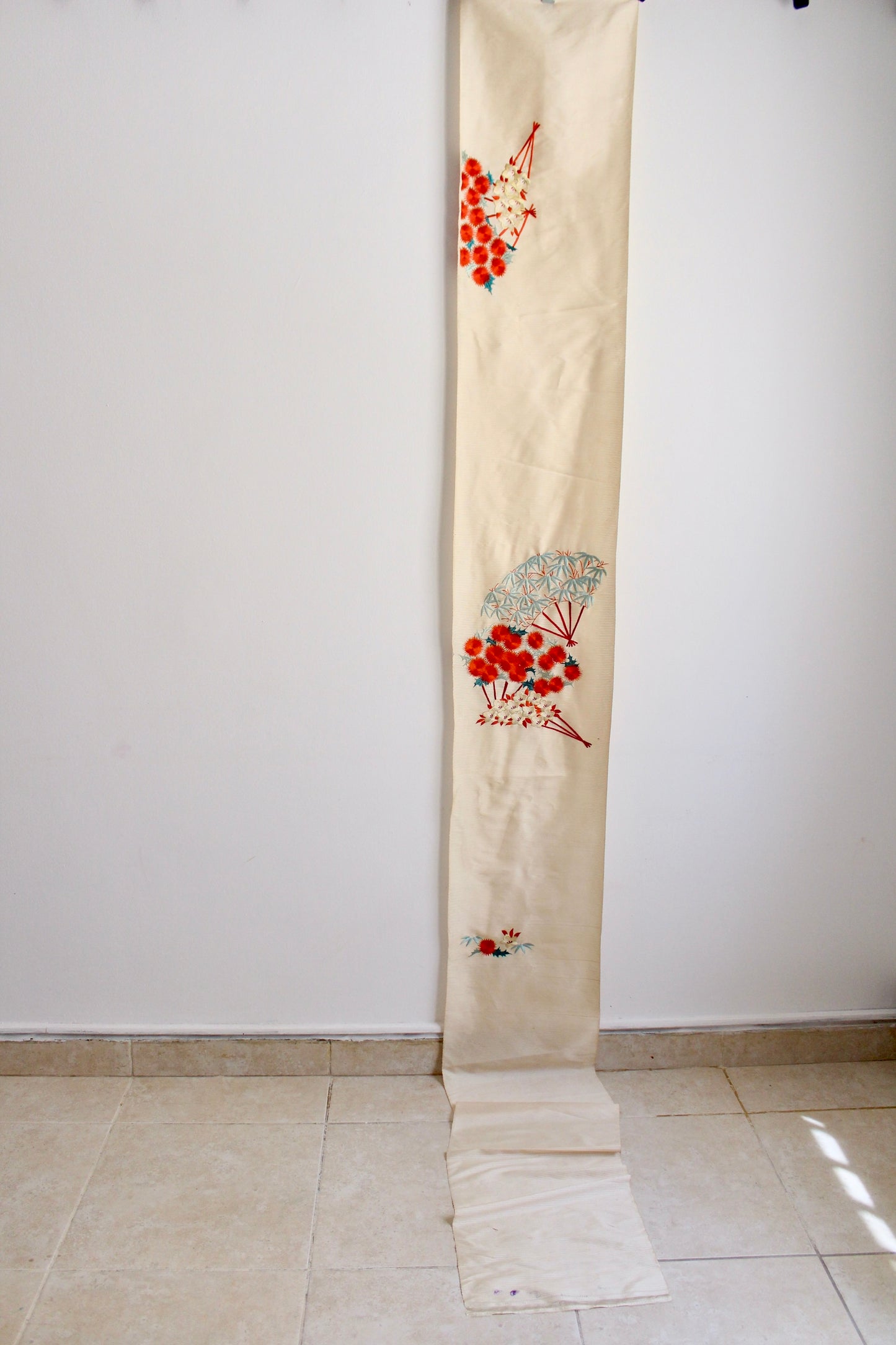 1930s-1950s Vintage Silk Embroidered Chinese Textile