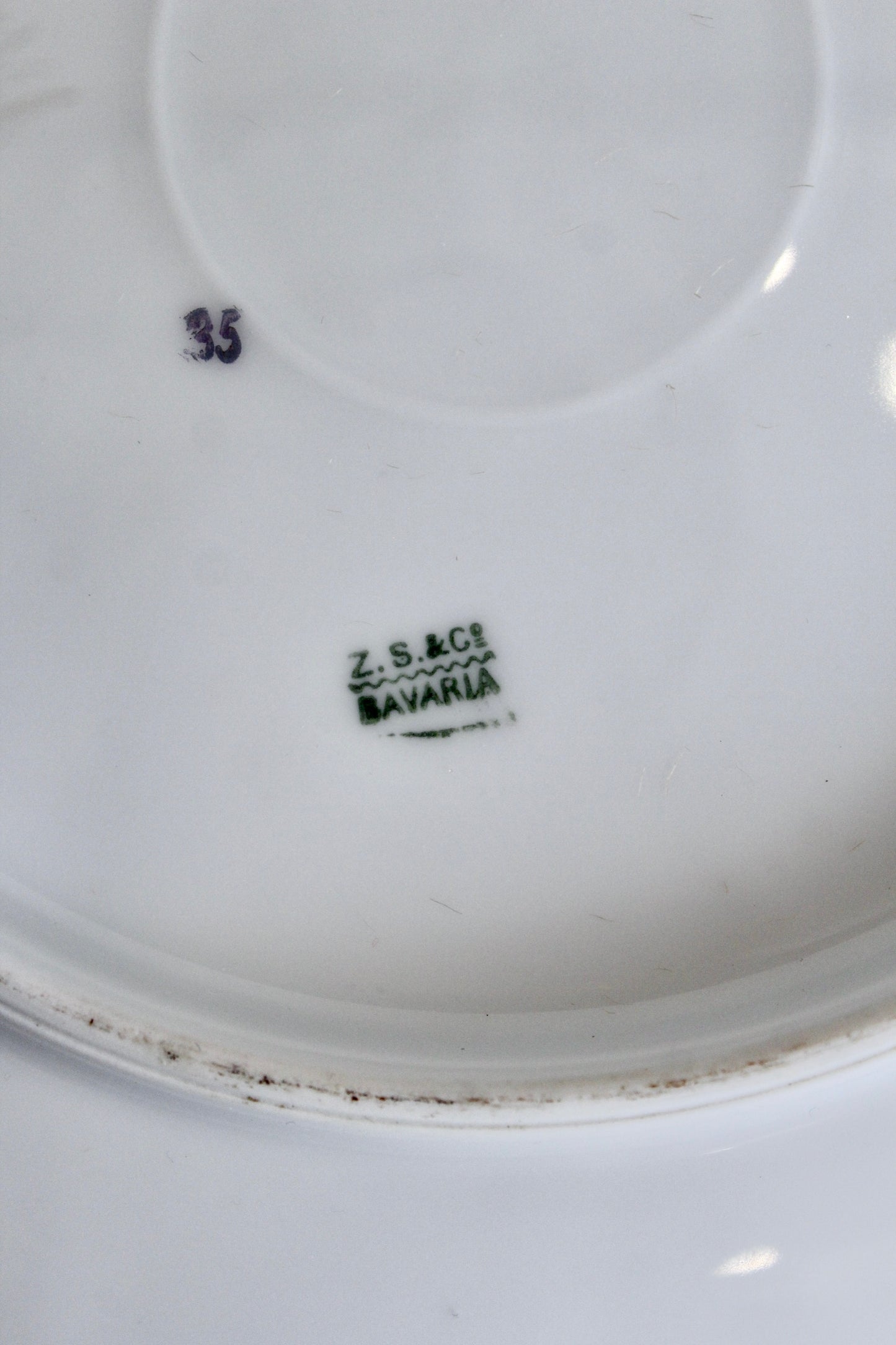 Orientalist Bavarian Porcelain Plate 1900-1918