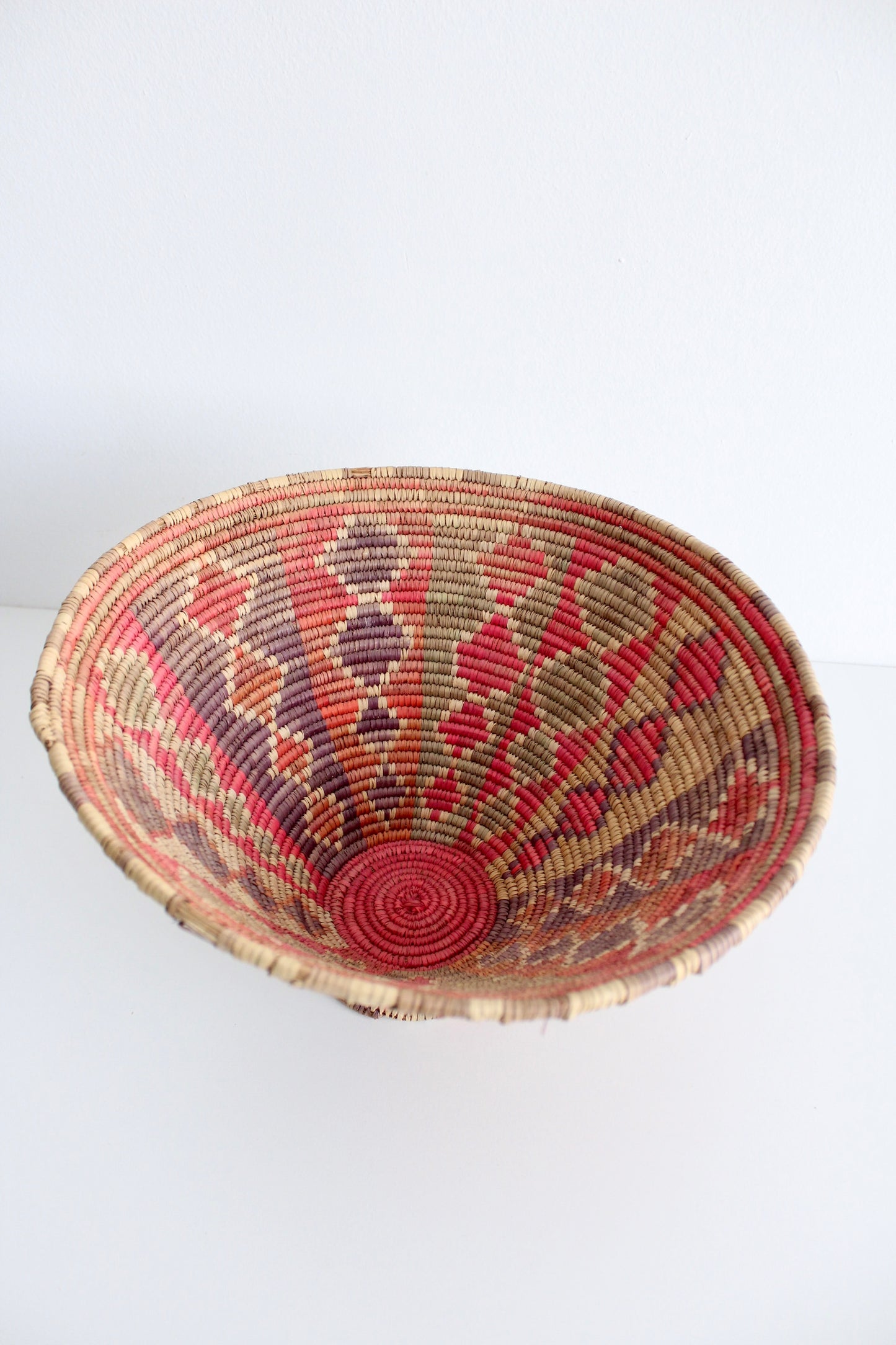 Beautiful Handwoven 1960s Tribal Baluch Basket