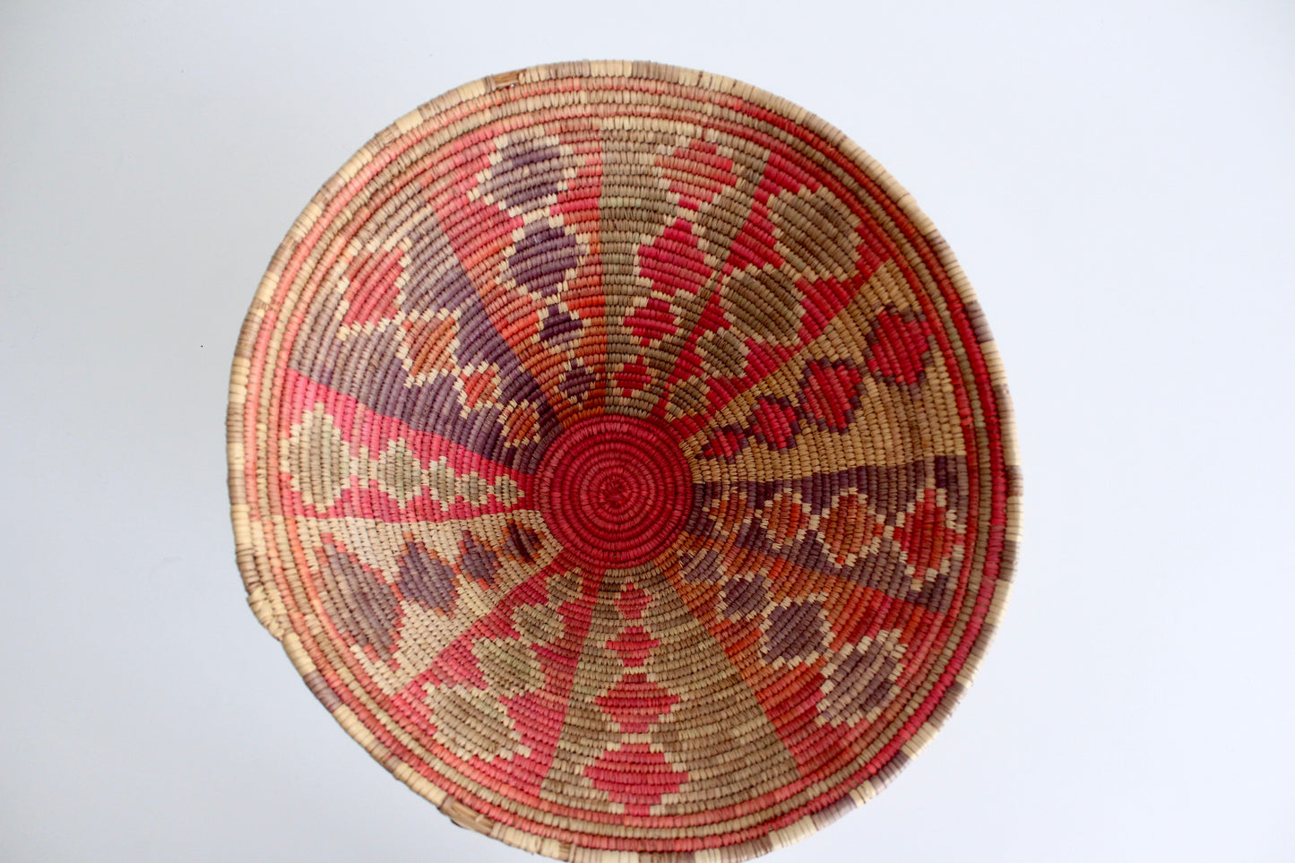Beautiful Handwoven 1960s Tribal Baluch Basket