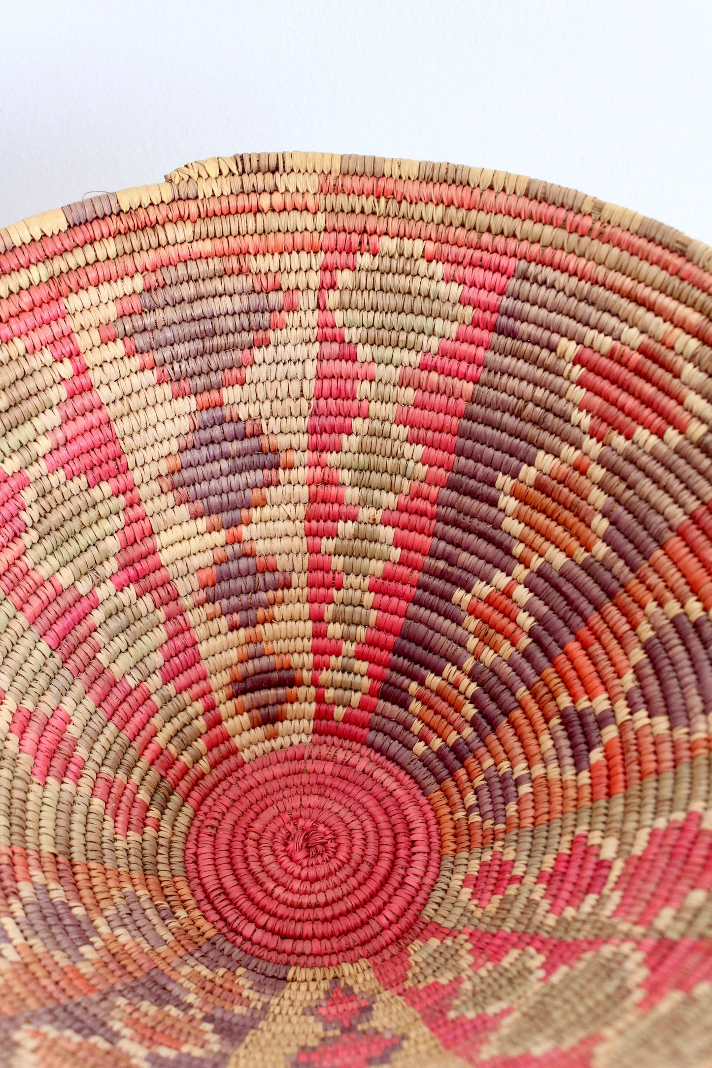 Beautiful Handwoven 1960s Tribal Baluch Basket