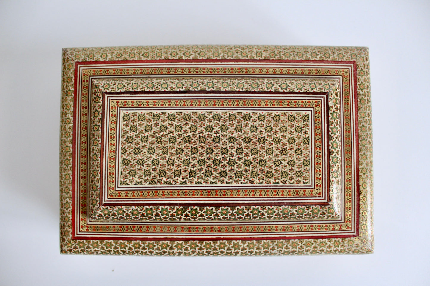 Vintage Marquetry Jewelry Boxes