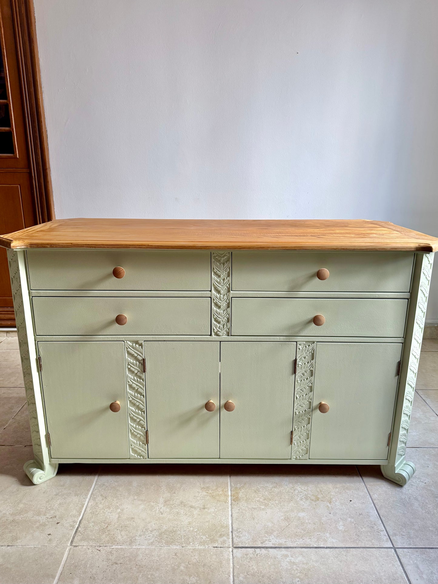 Vintage Solid Wood Cabinet