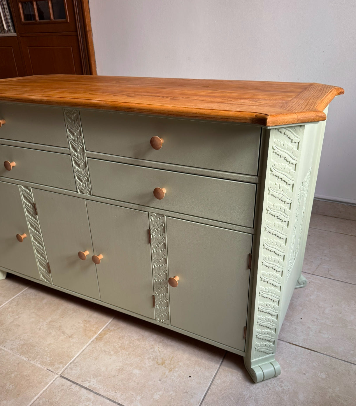 Vintage Solid Wood Cabinet