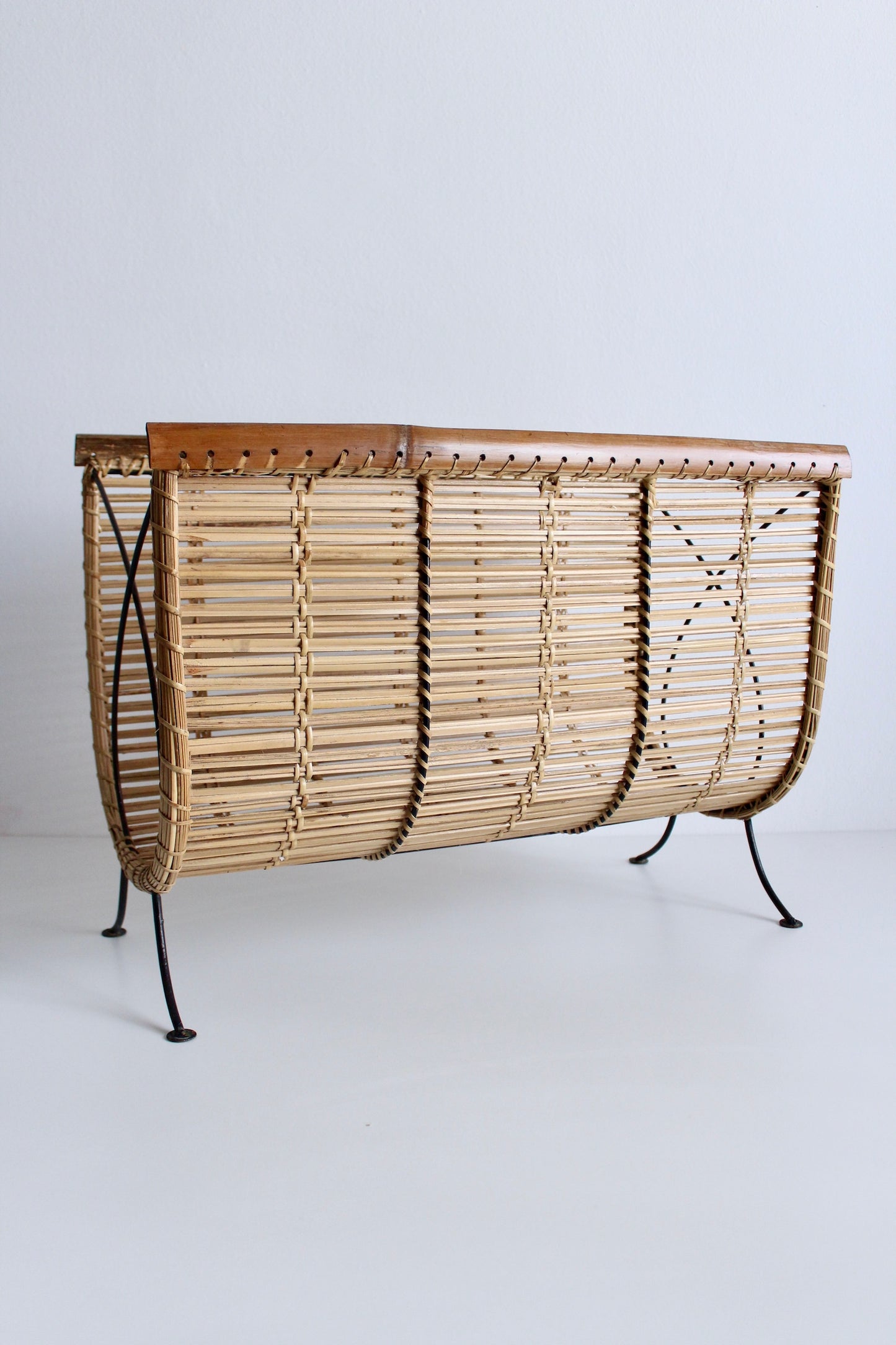 Mid Century 1960s European Magazine/Newspaper Rack