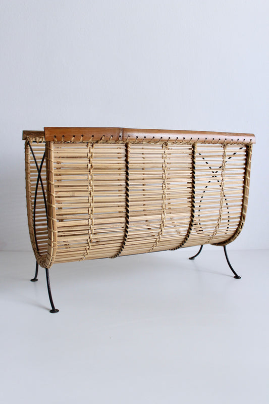 Mid Century 1960s European Magazine/Newspaper Rack
