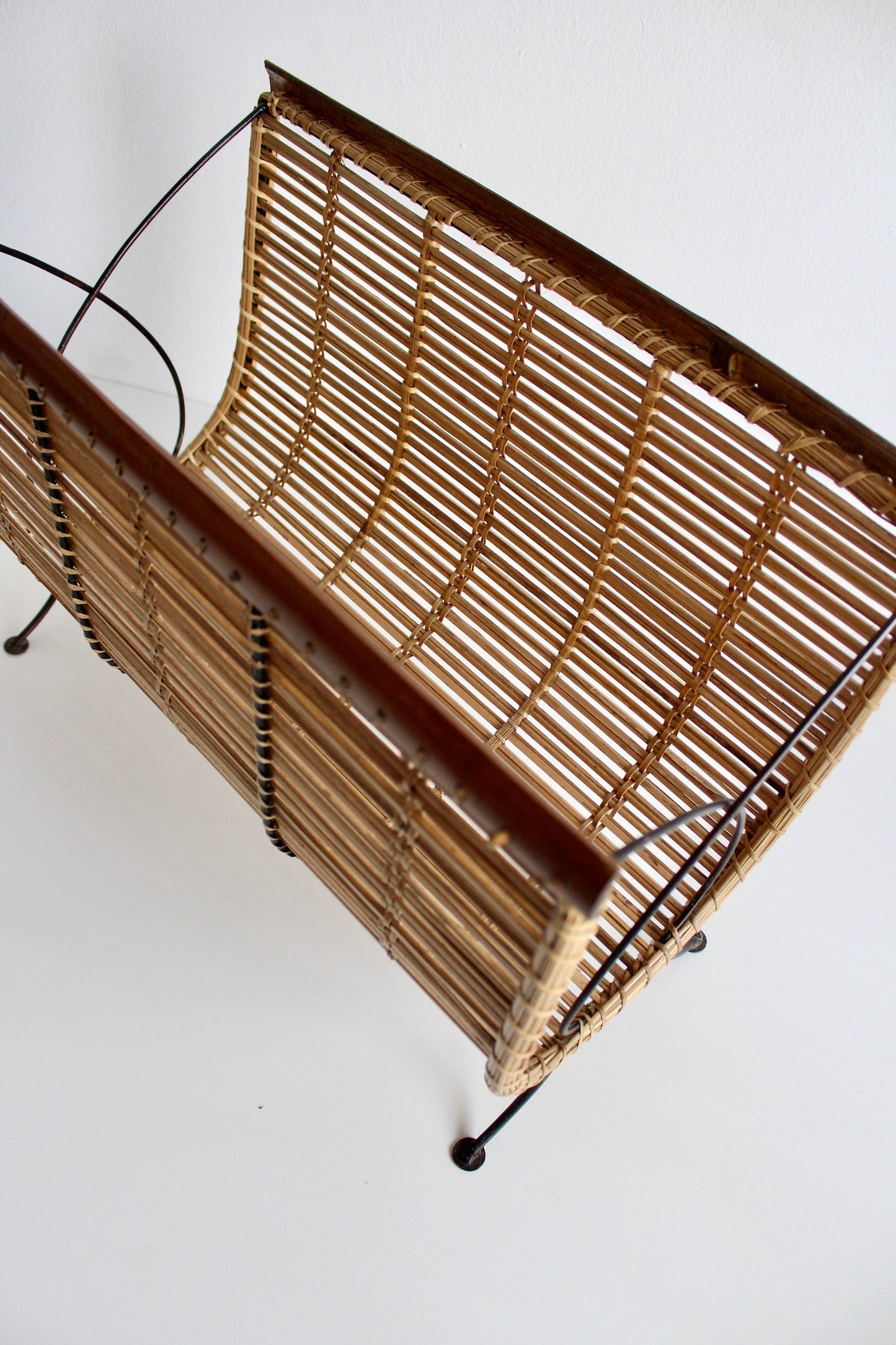 Mid Century 1960s European Magazine/Newspaper Rack