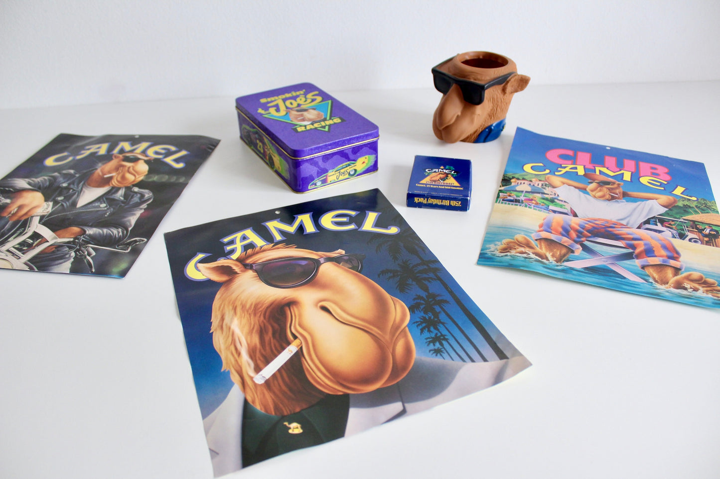 Retro Camel Cigarets 1980s-1990s Promotional Materials