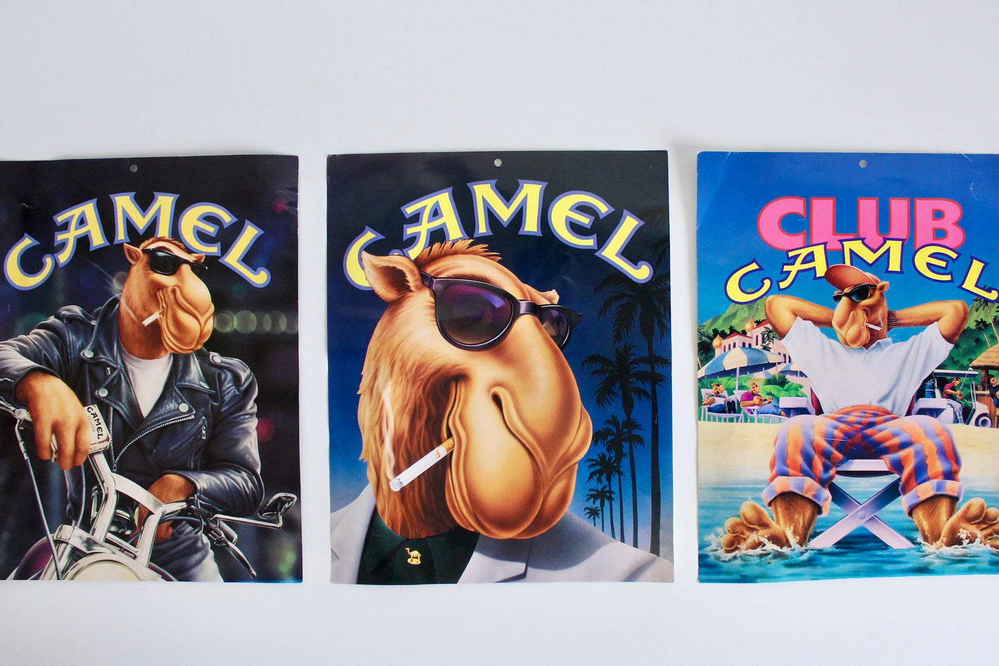 Retro Camel Cigarets 1980s-1990s Promotional Materials