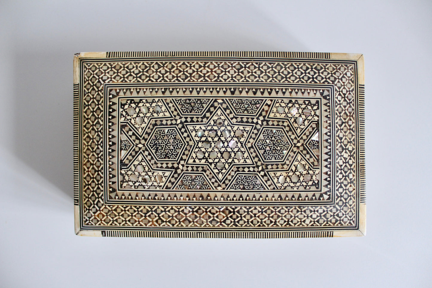 Vintage Marquetry Jewelry Boxes