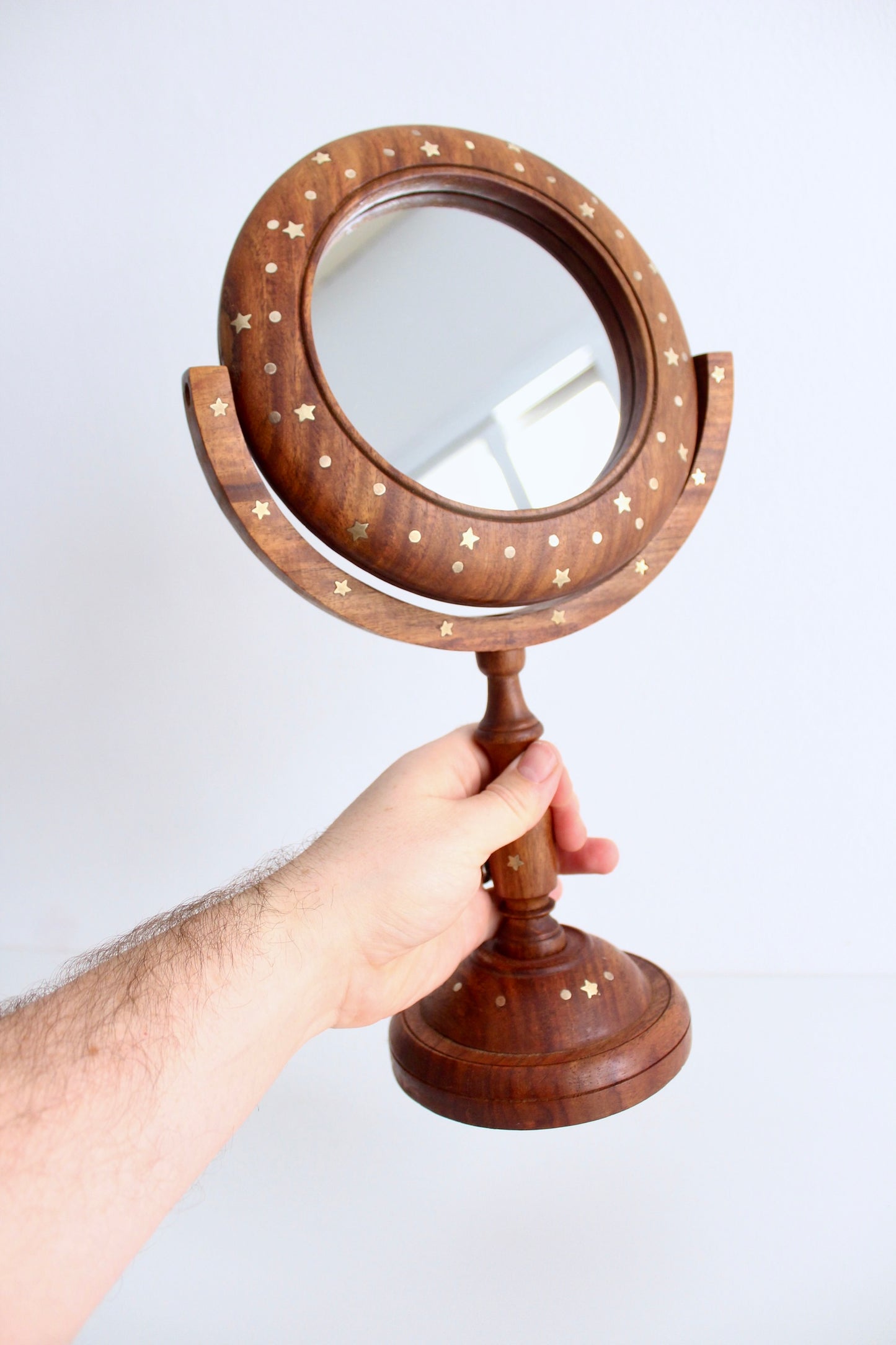Sweet Handmade Rosewood Vanity Mirror