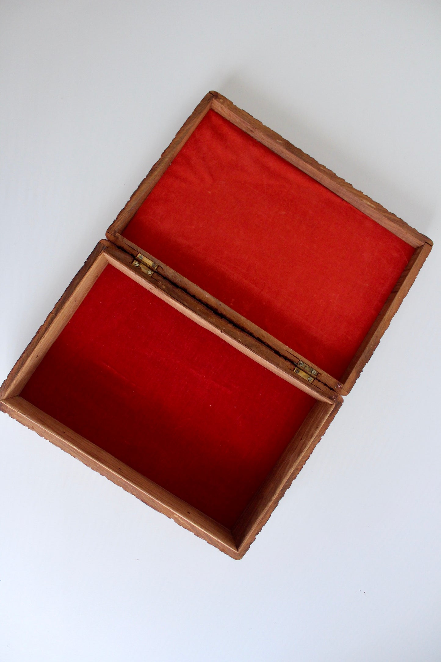 Vintage Handcarved Indian Rosewood Box