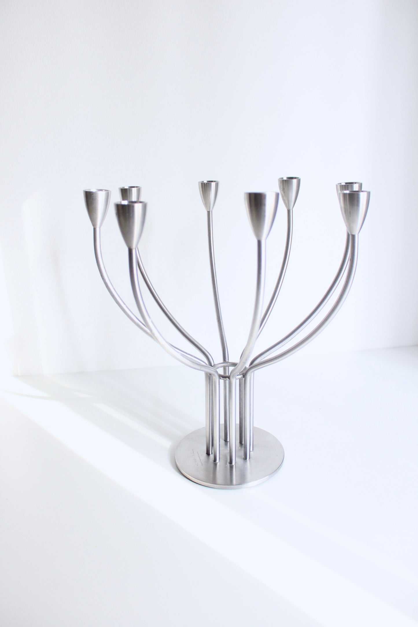 Y2K Hangberg for IKEA 1998-2004 Chrome Candlelabrum