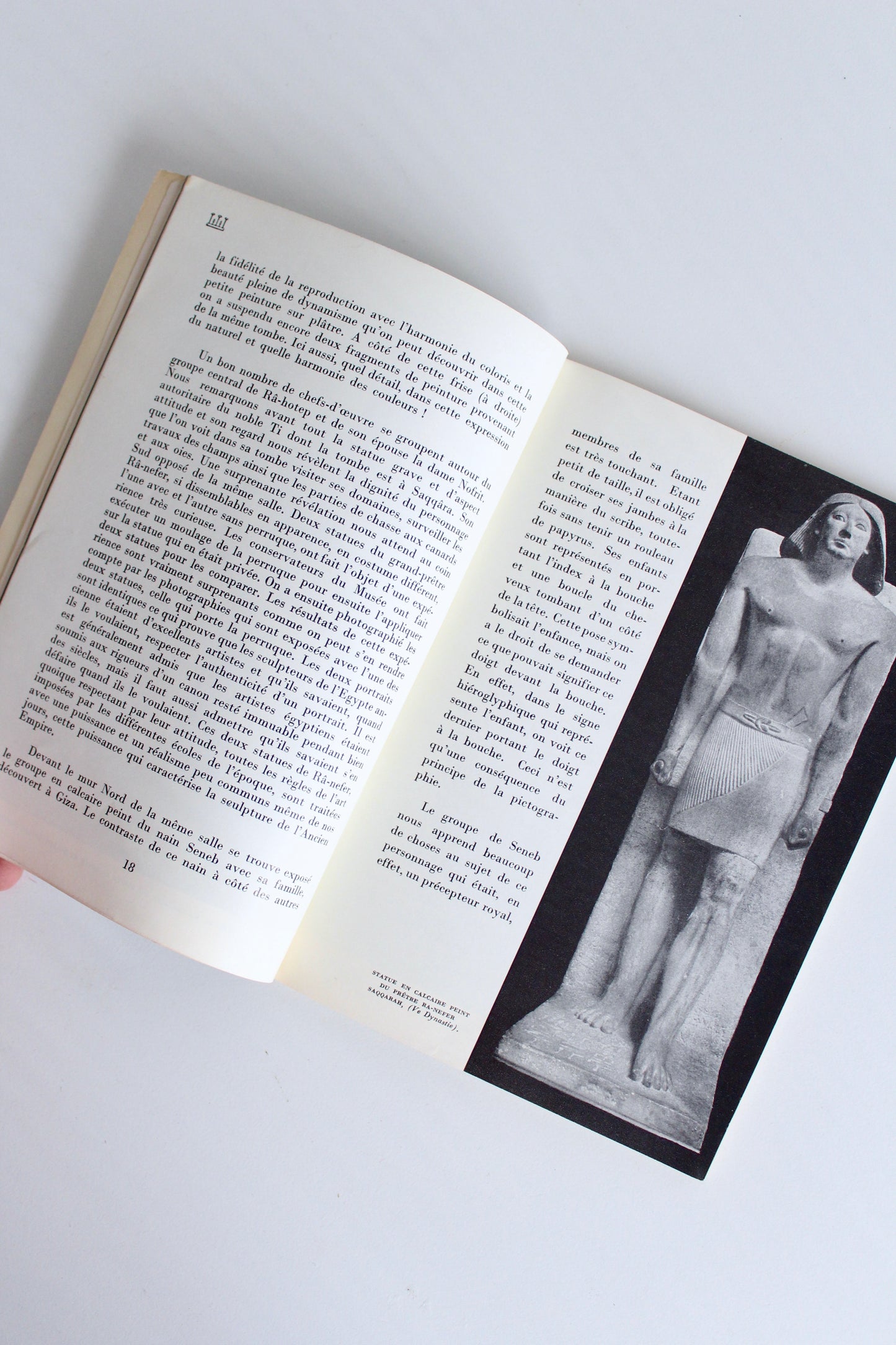 1956 Egyptian Museum Book in French