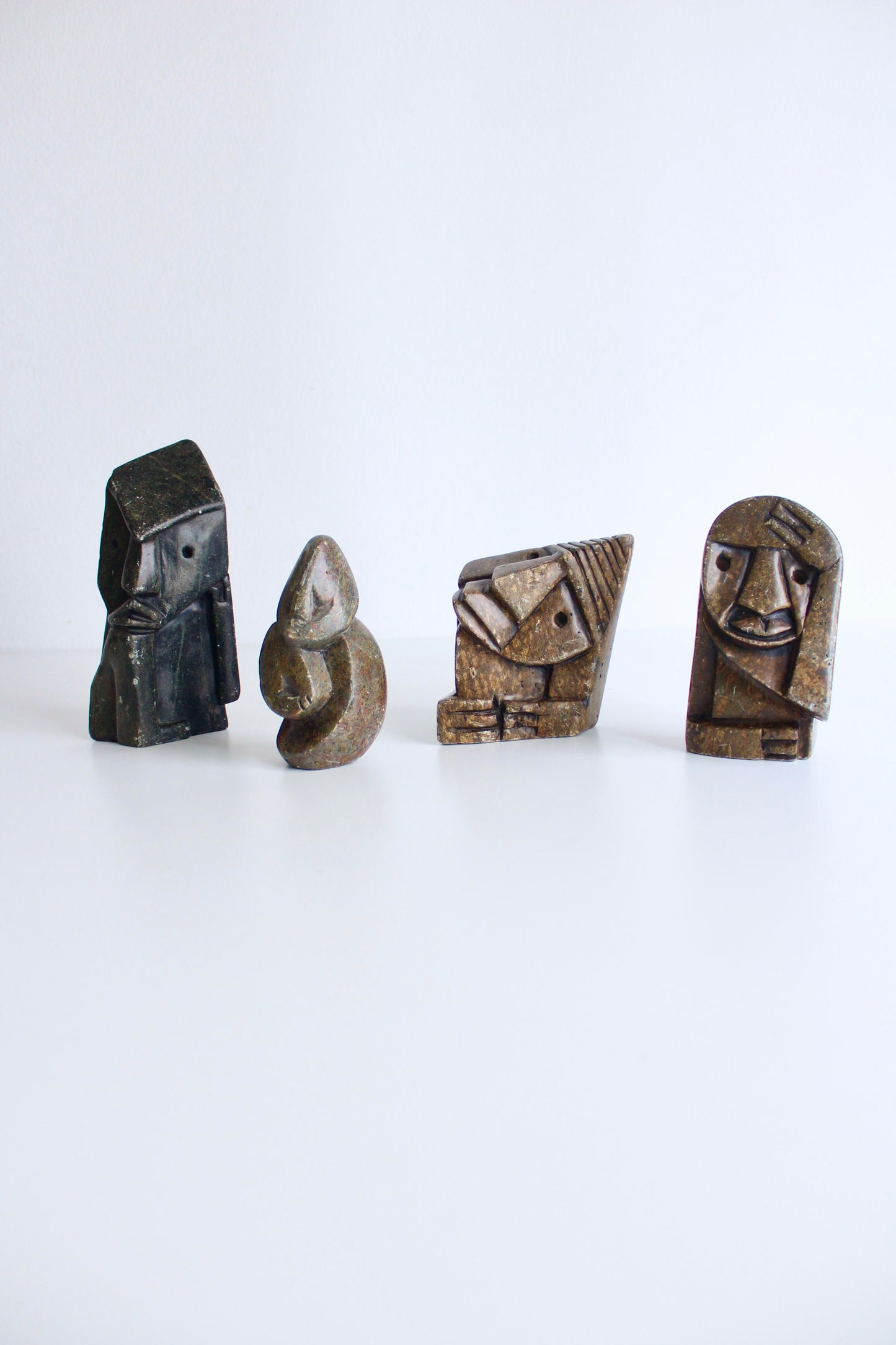 Carved Stone Zimbabwean Shona Sculptures