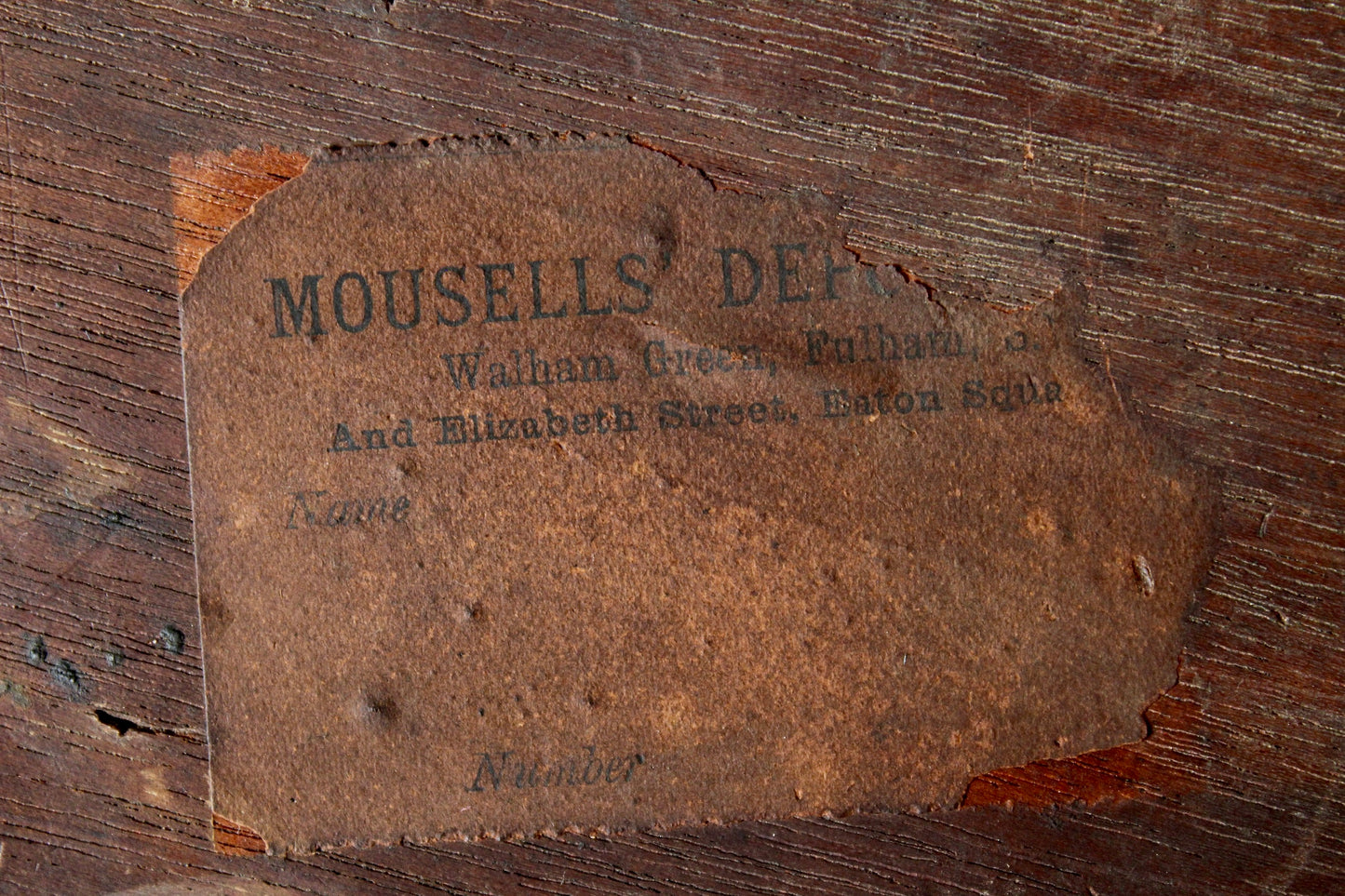 18th Century Table Top with a 1970s Chrome Base