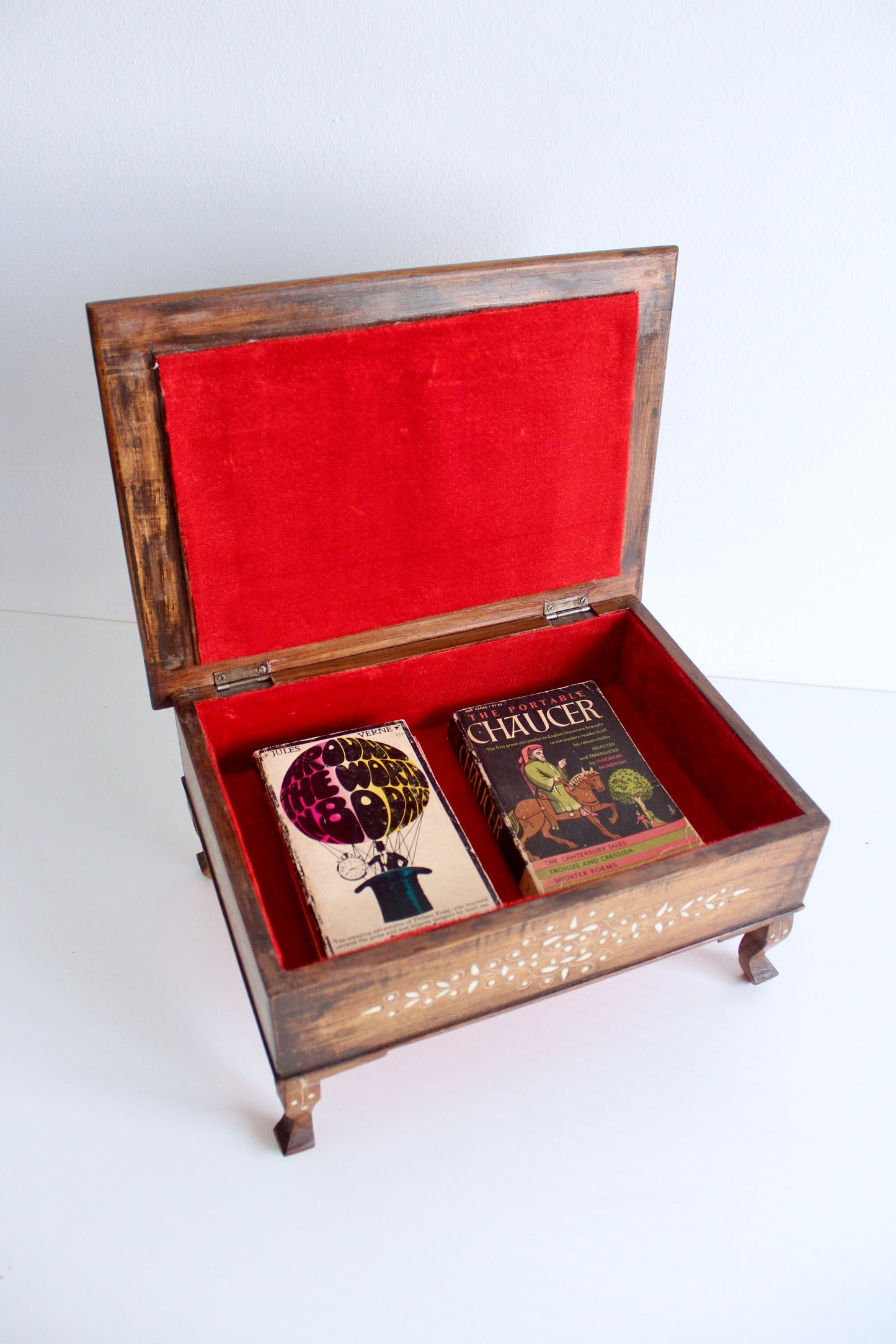 Antique Anglo-Indian Book Chest