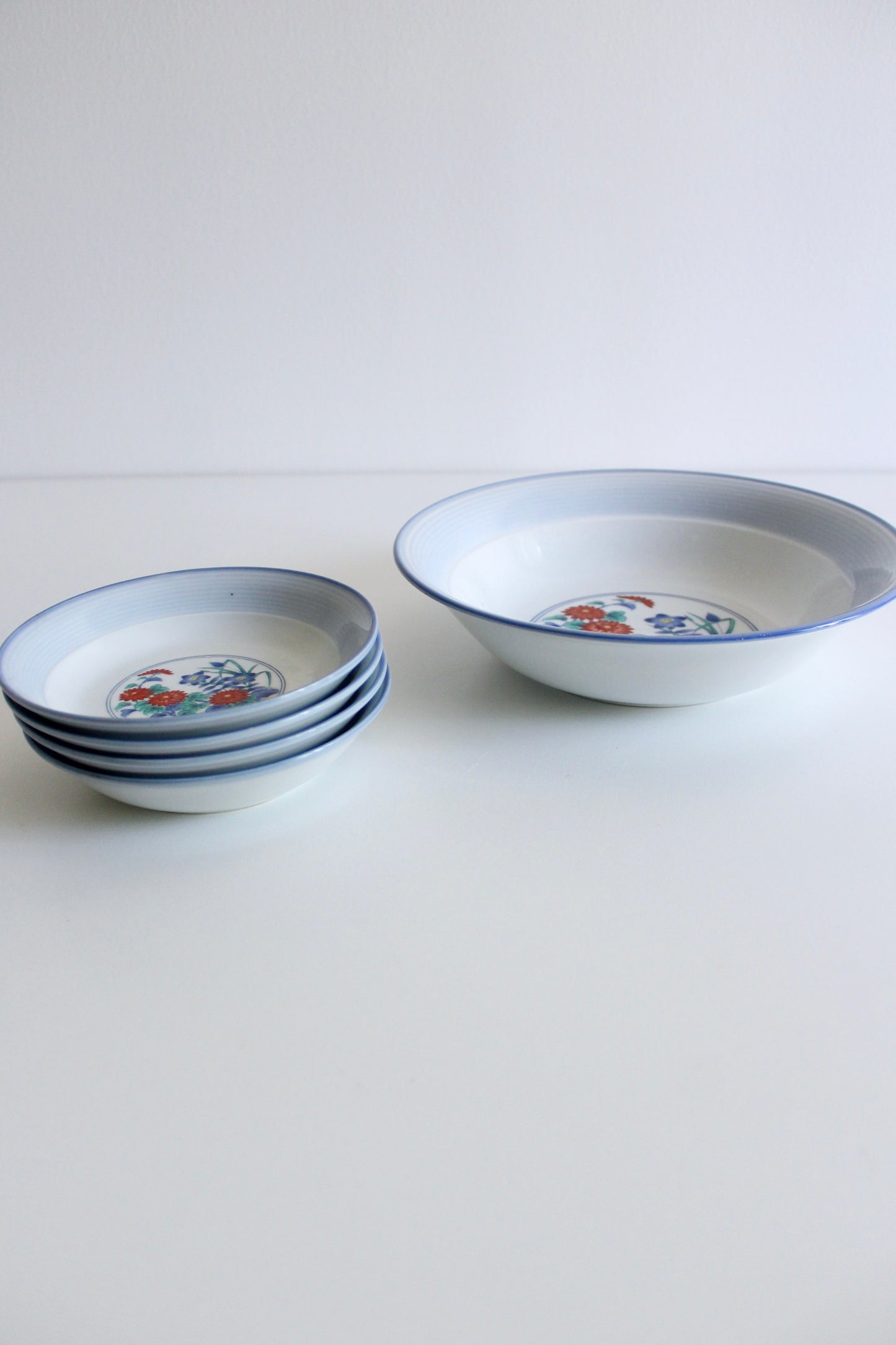 Vintage 1960s Japanese Tono China Bowls